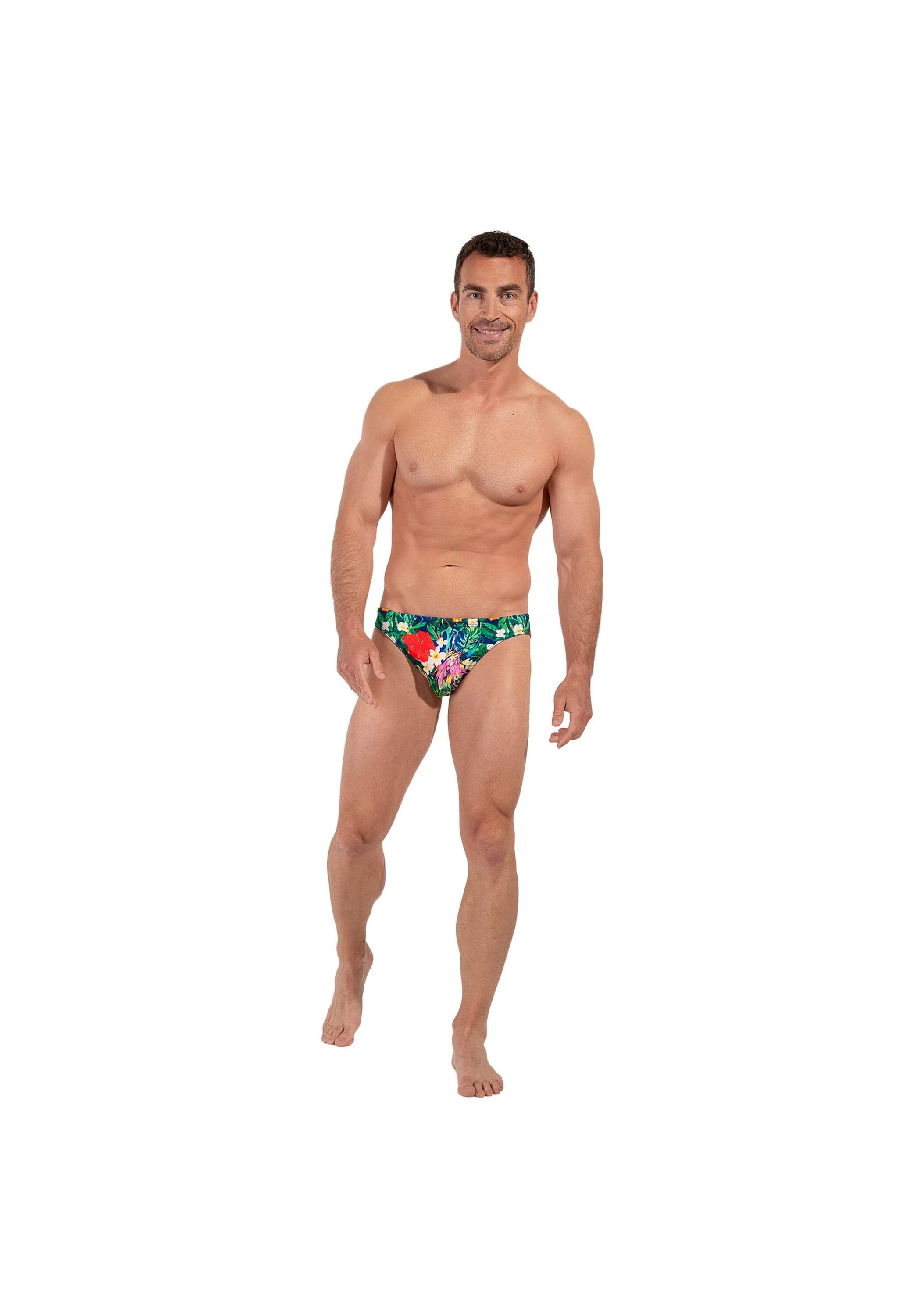 Hom Badeslip »Badeslip Swim Micro Briefs Peacock 1er Pack« 1 Stk.