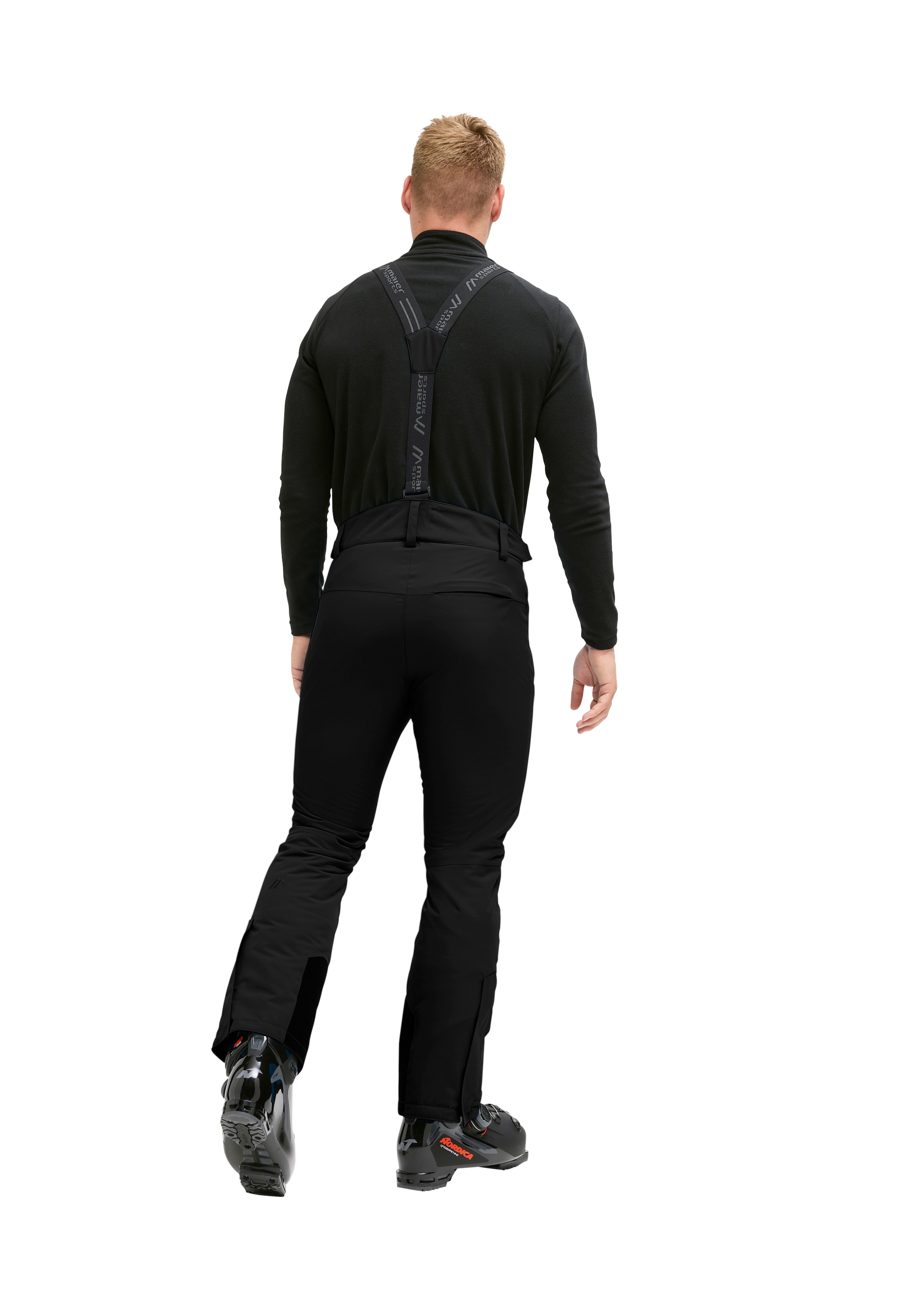 Maier Sports Skihose »Anton slim 2.1«  Herren Schneehose mit Hosenträgern, wind/wasserdicht, Slim Fit