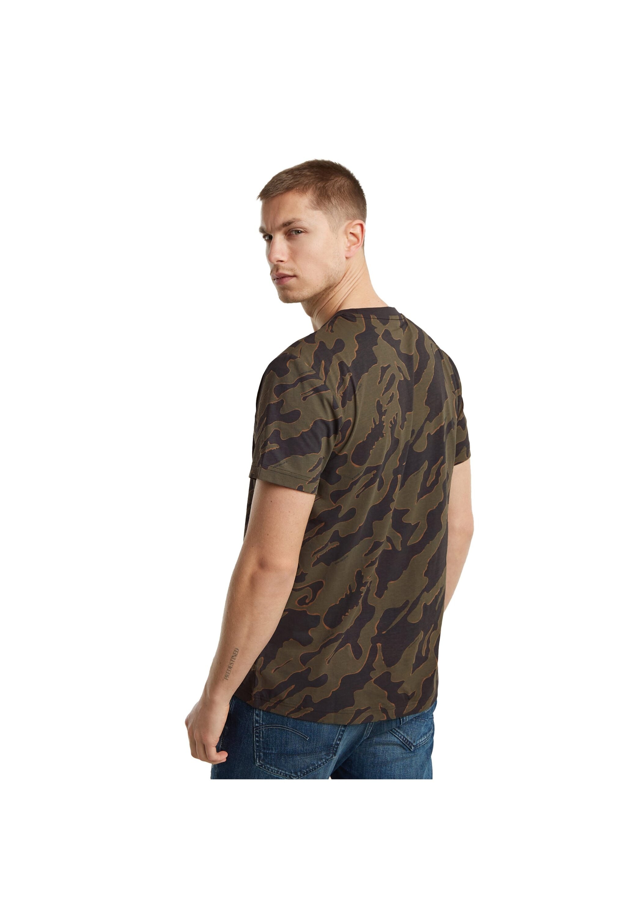 G-STAR T-Shirt »T-Shirt Island Camo 1er Pack«