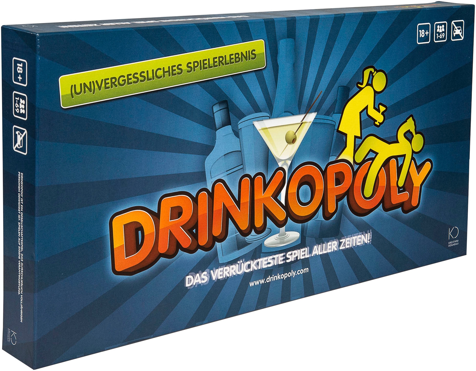 Spiel »Drinkopoly«, Made in Germany