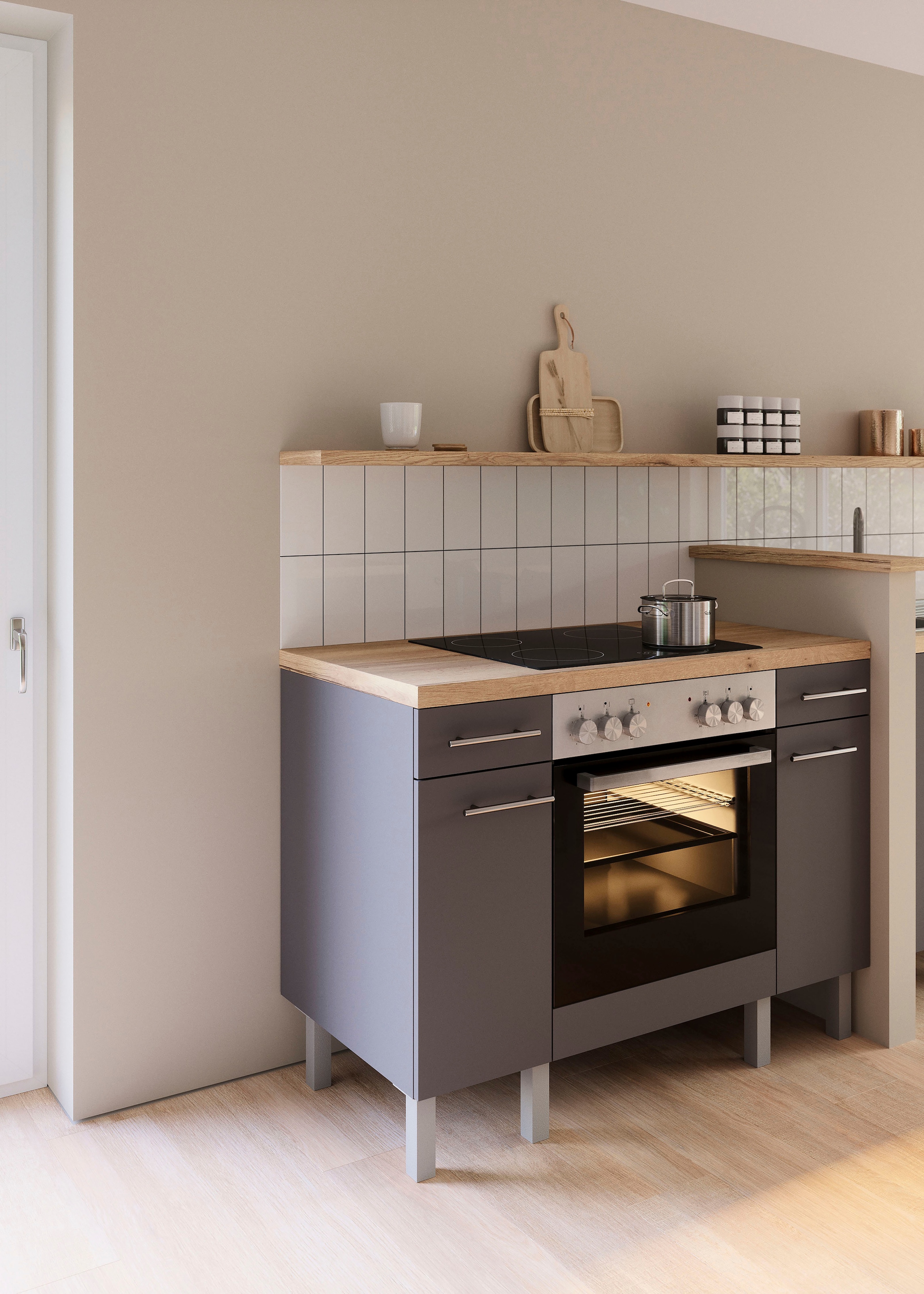 OPTIFIT Küche »Lilly«, Breite 120, wahlweise mit E-Geräten