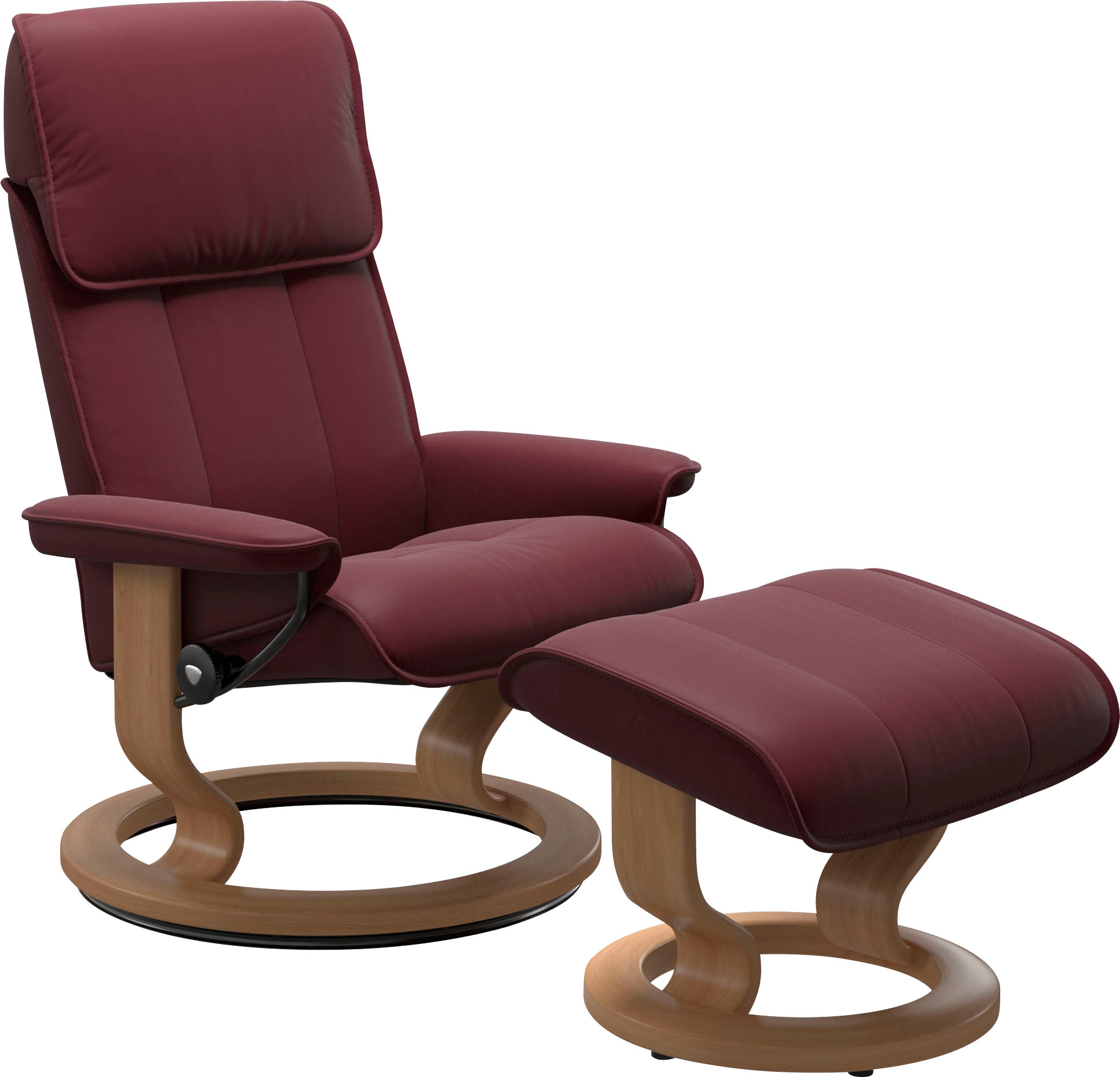 Stressless® Fußhocker »Admiral«, mit Classic Base, Gestell Eiche