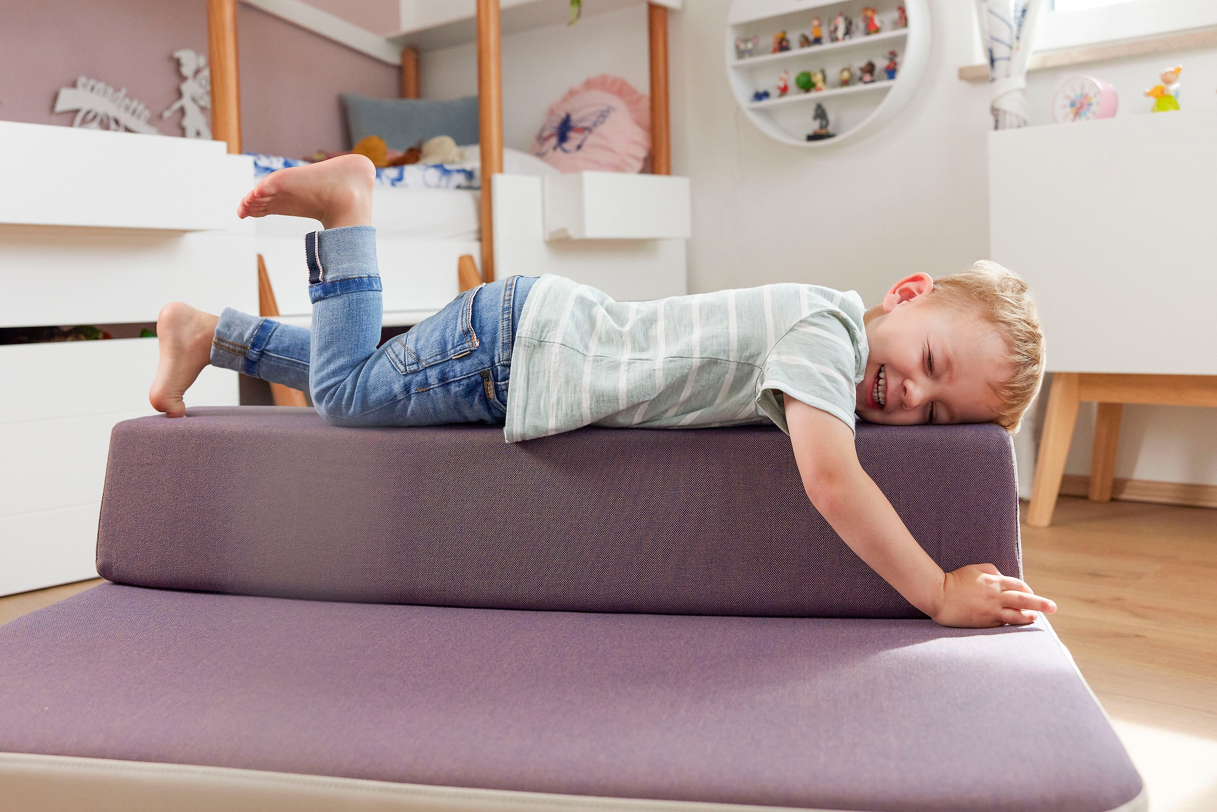 Hipp-Hopp - das Hüpfpolster Rückenkissen »Rückenpolster S Gerade Lounge Outdoor« Made in Germany