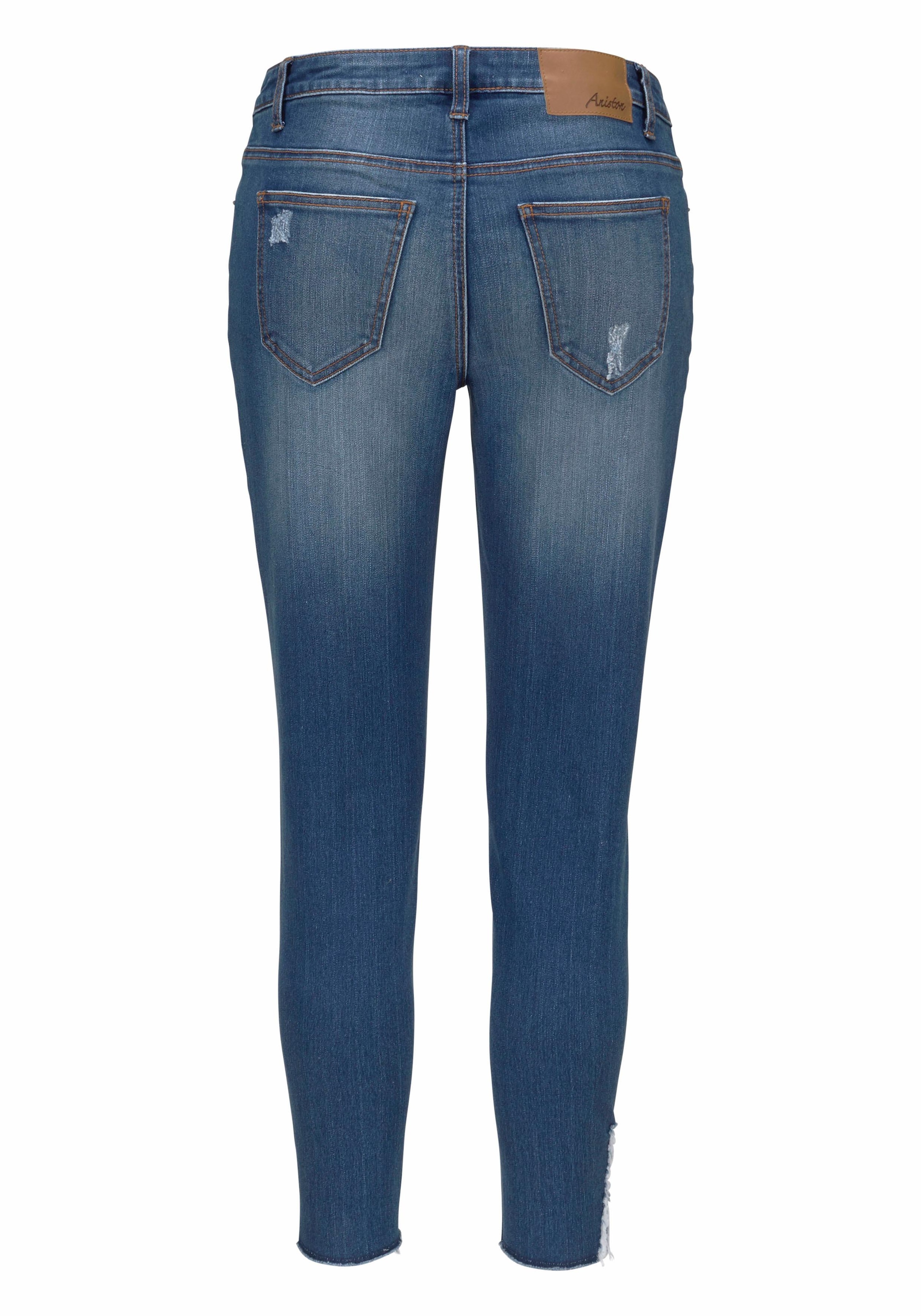 Aniston CASUAL Skinny-fit-Jeans, mit Destroyed-Effekt