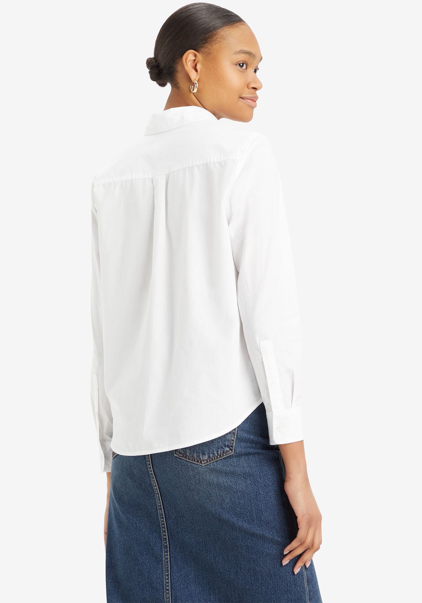 Levi's® Hemdbluse »The Classic«, Kleine Logo-Stickerei auf der Brust