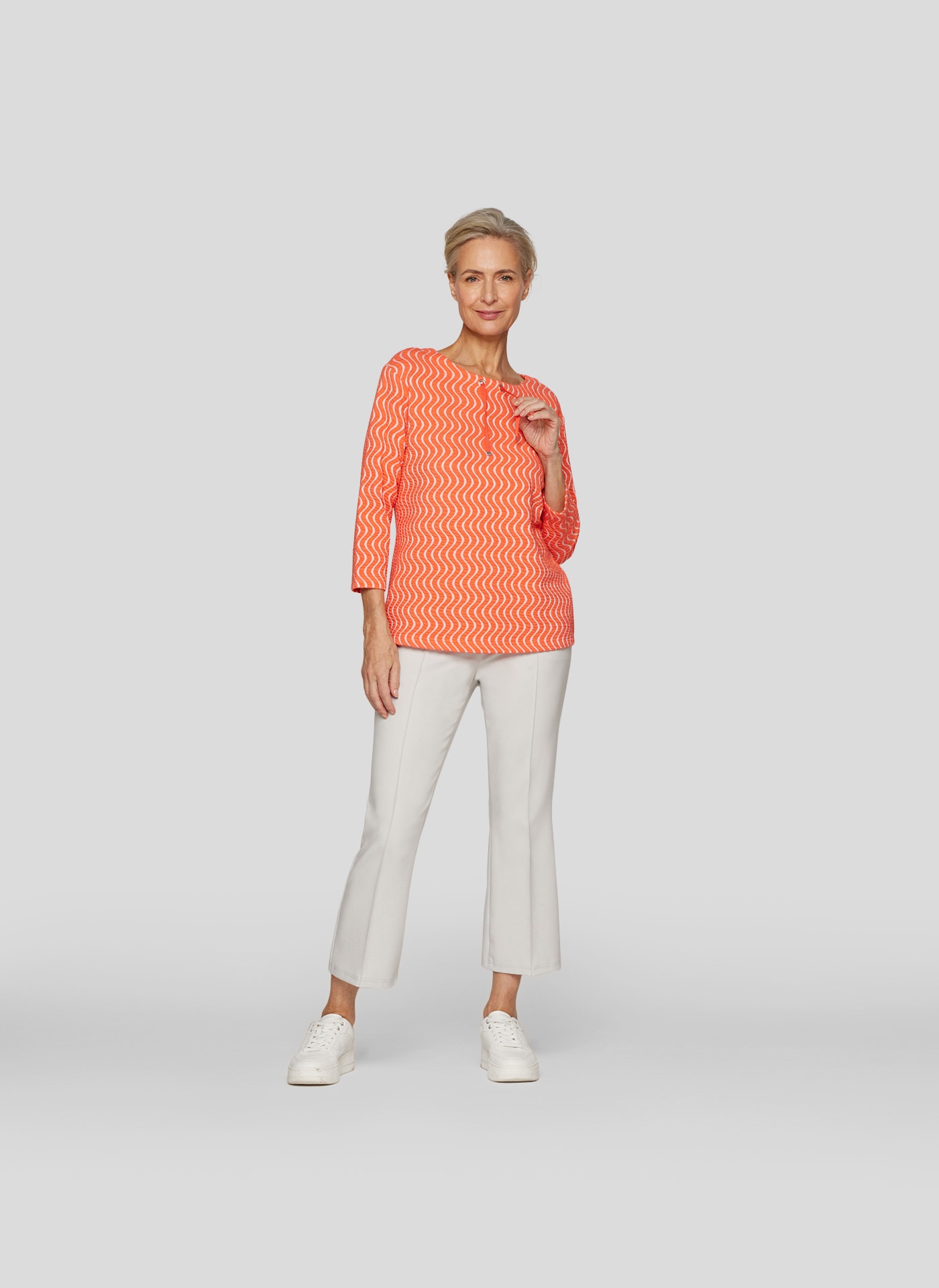 Rabe 3/4-Arm-Shirt, mit All-Over Print