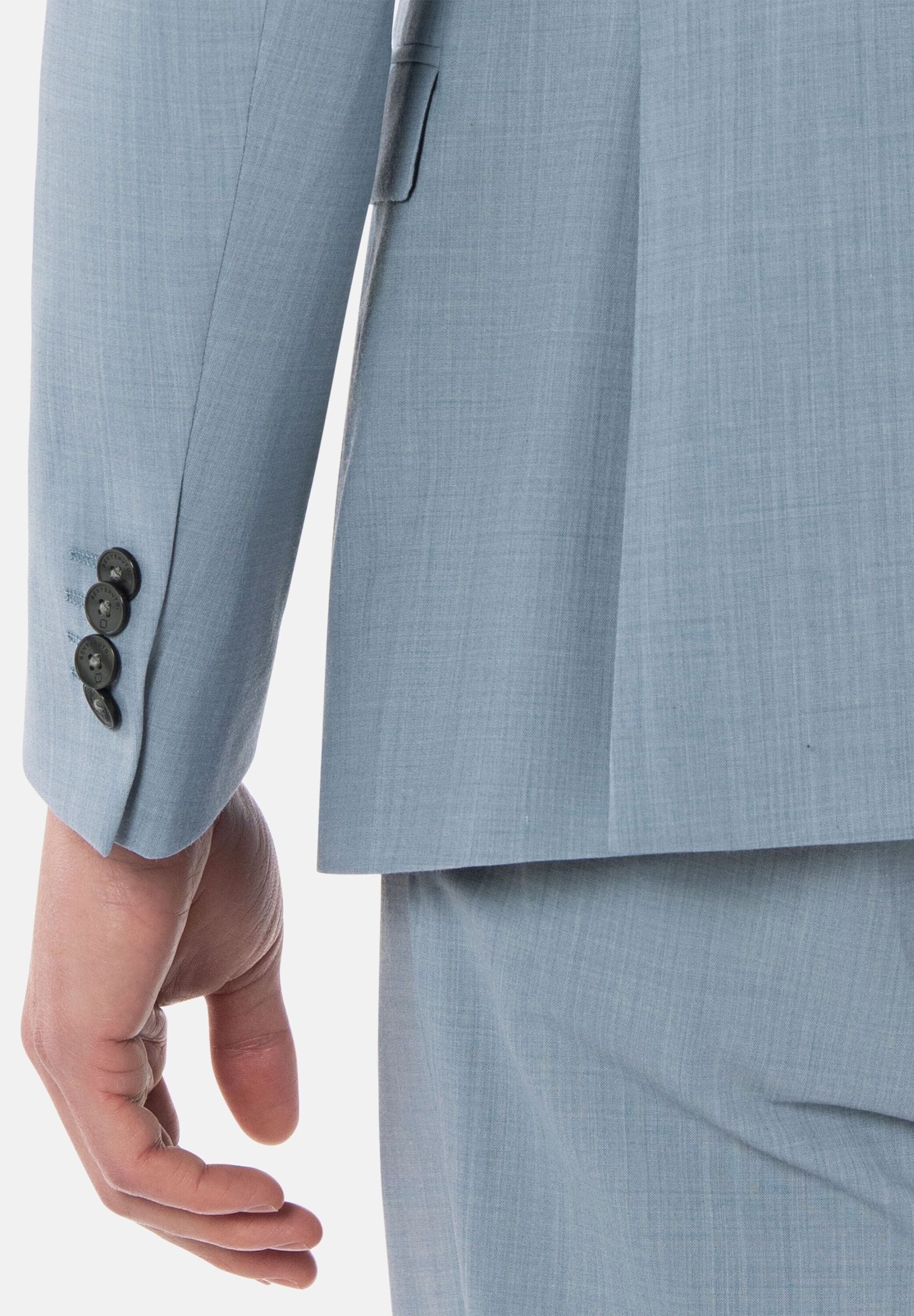 BENVENUTO. Anzug »SALVI Iago« 2 tlg. slim fit mit 4-Knopf Manschette

