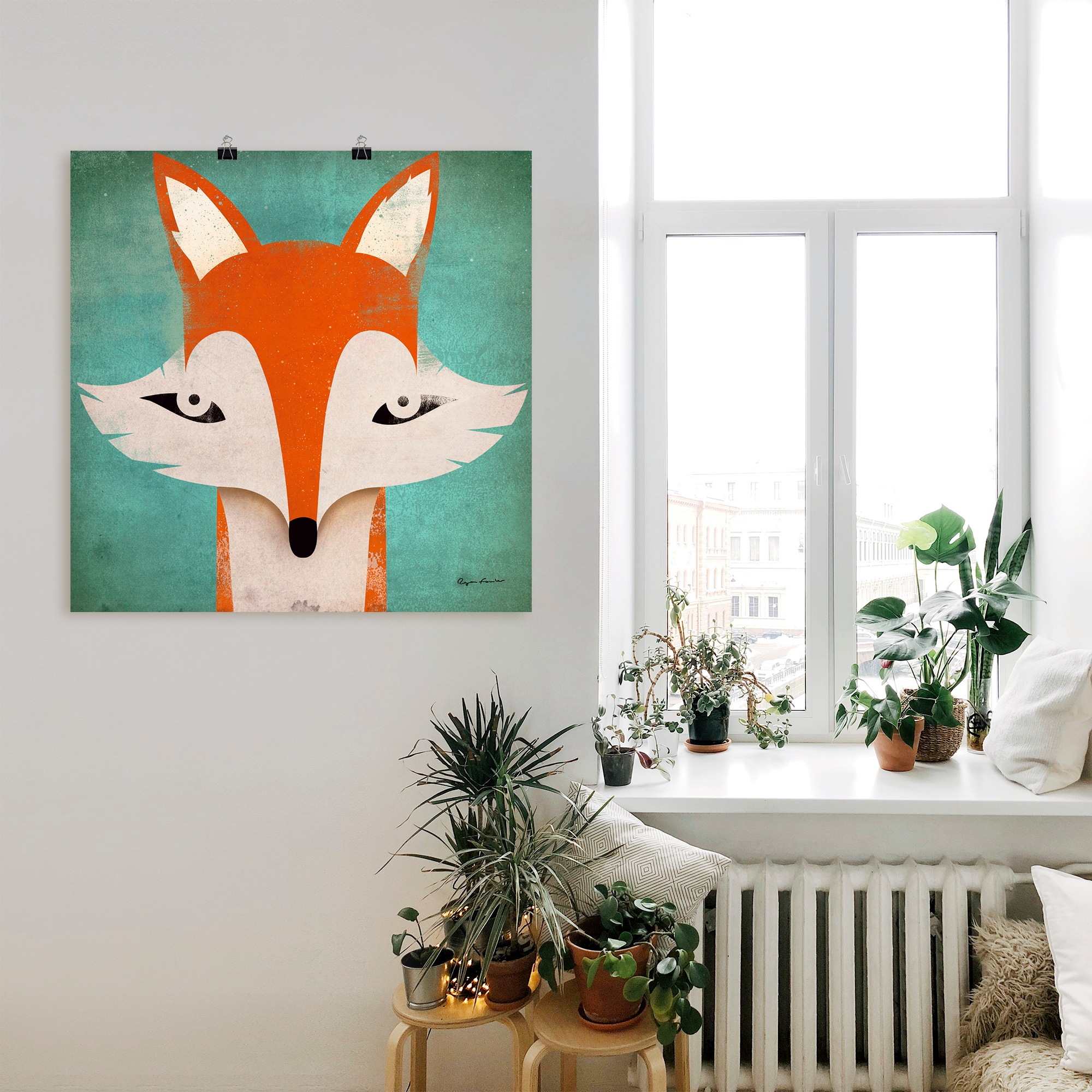 Artland Poster »Fuchs« Tiere 1 Stk. tlg. ohne Rahmen