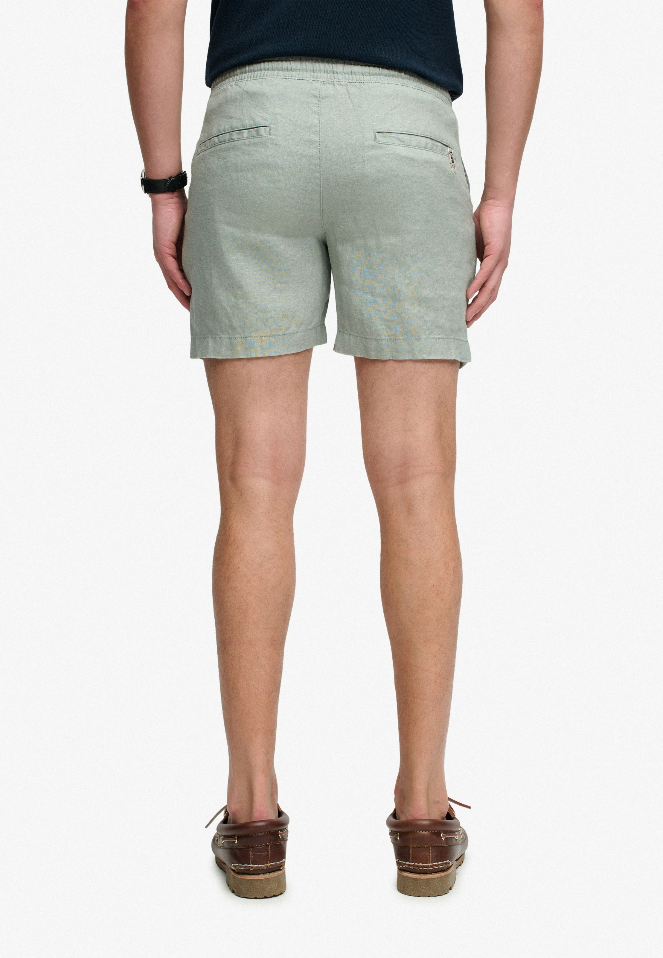 Superdry Shorts »MERCHANT LINEN SHORT«  aus Leinen, Relaxed Fit, mit Reißverschluss