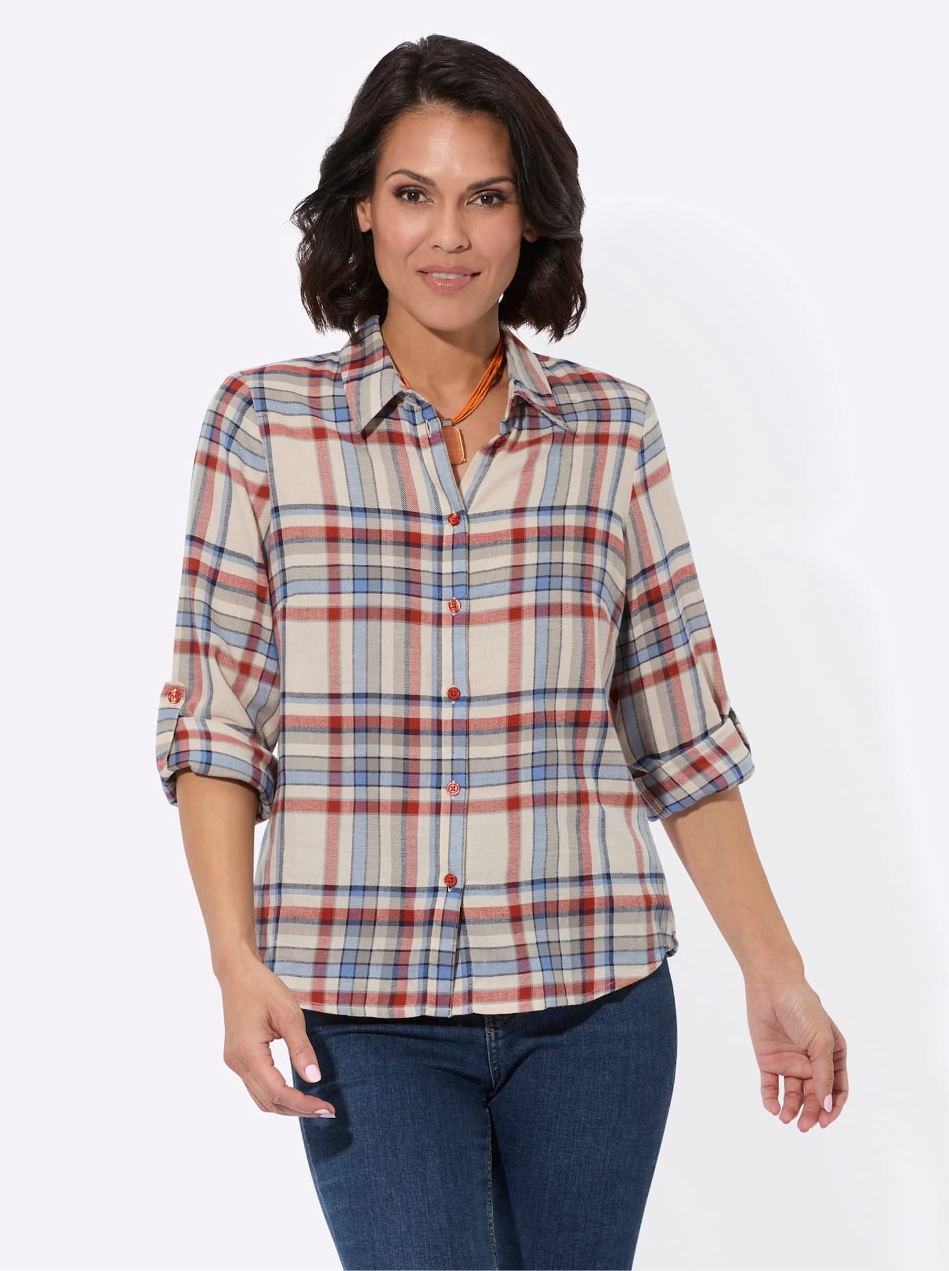 Casual Looks Flanellbluse