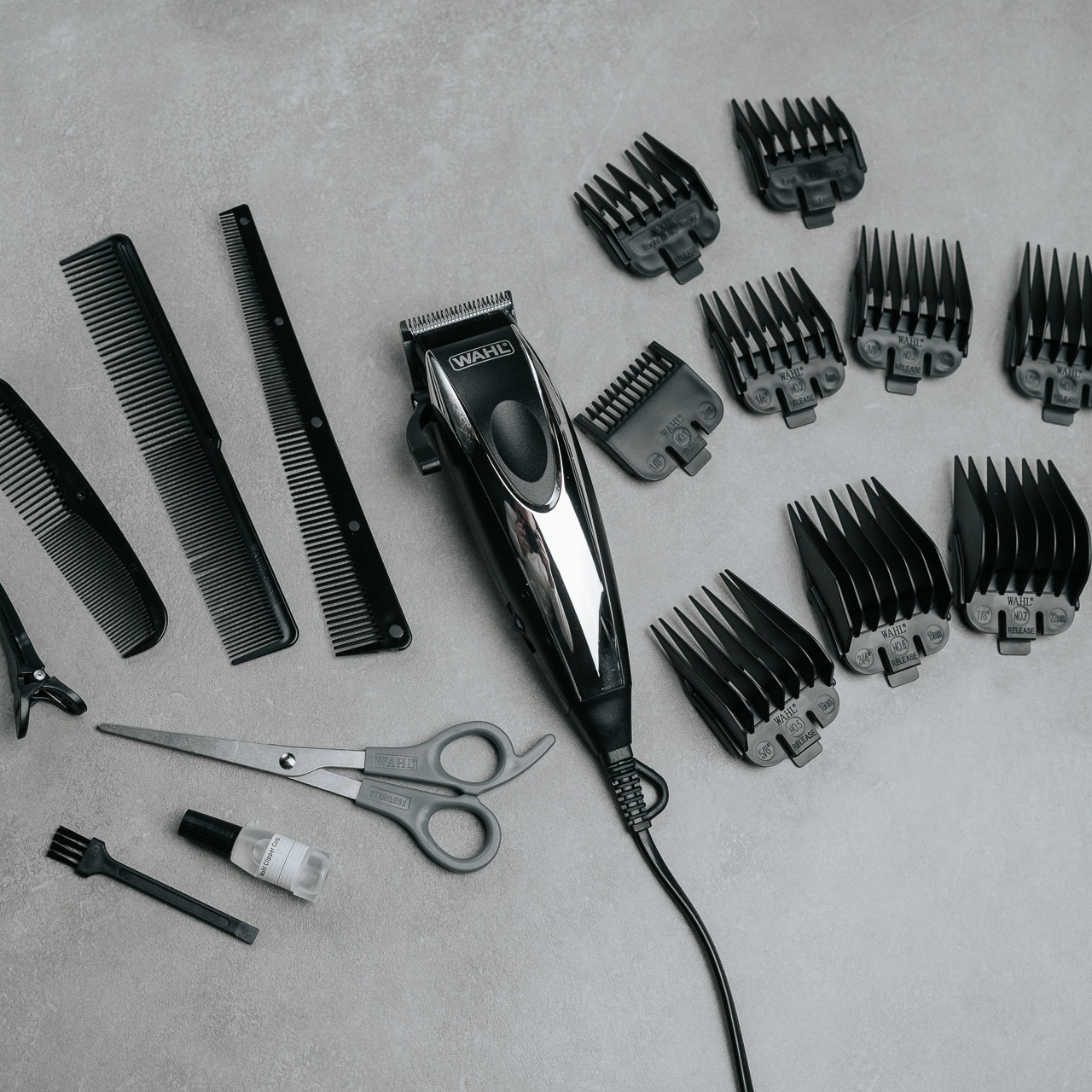 Wahl Haar- und Bartschneider »Home Pro« 10 Aufsätze Einstellbarer Verstellhebel