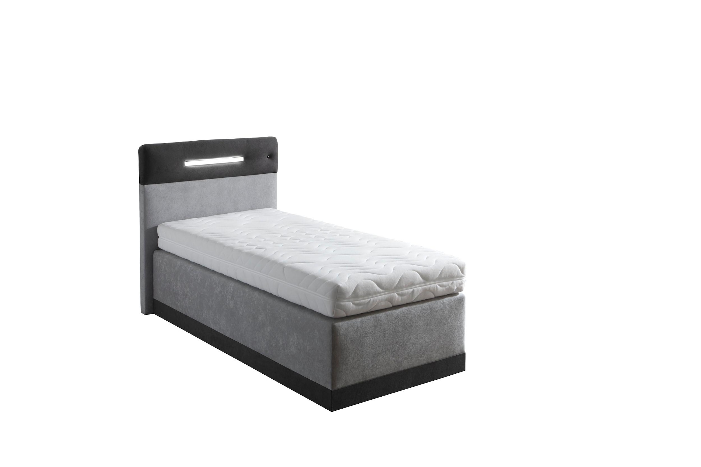 Westfalia Schlafkomfort Boxspringbett, mit LED-Beleuchtung