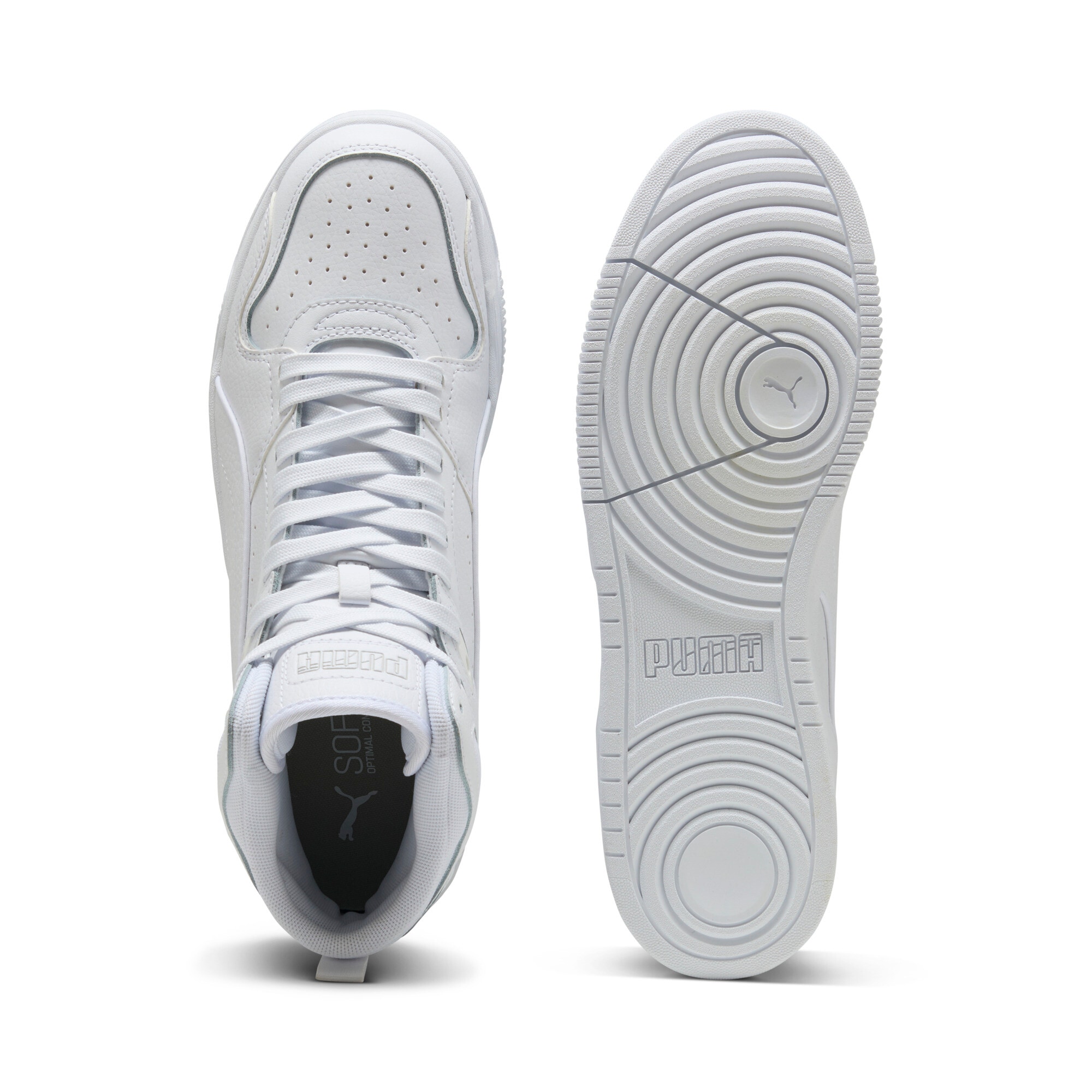 PUMA Sneaker »RBD BREAK MID«  knöchelhoch, mit Gummilaufsohle, Obermaterial aus Leder