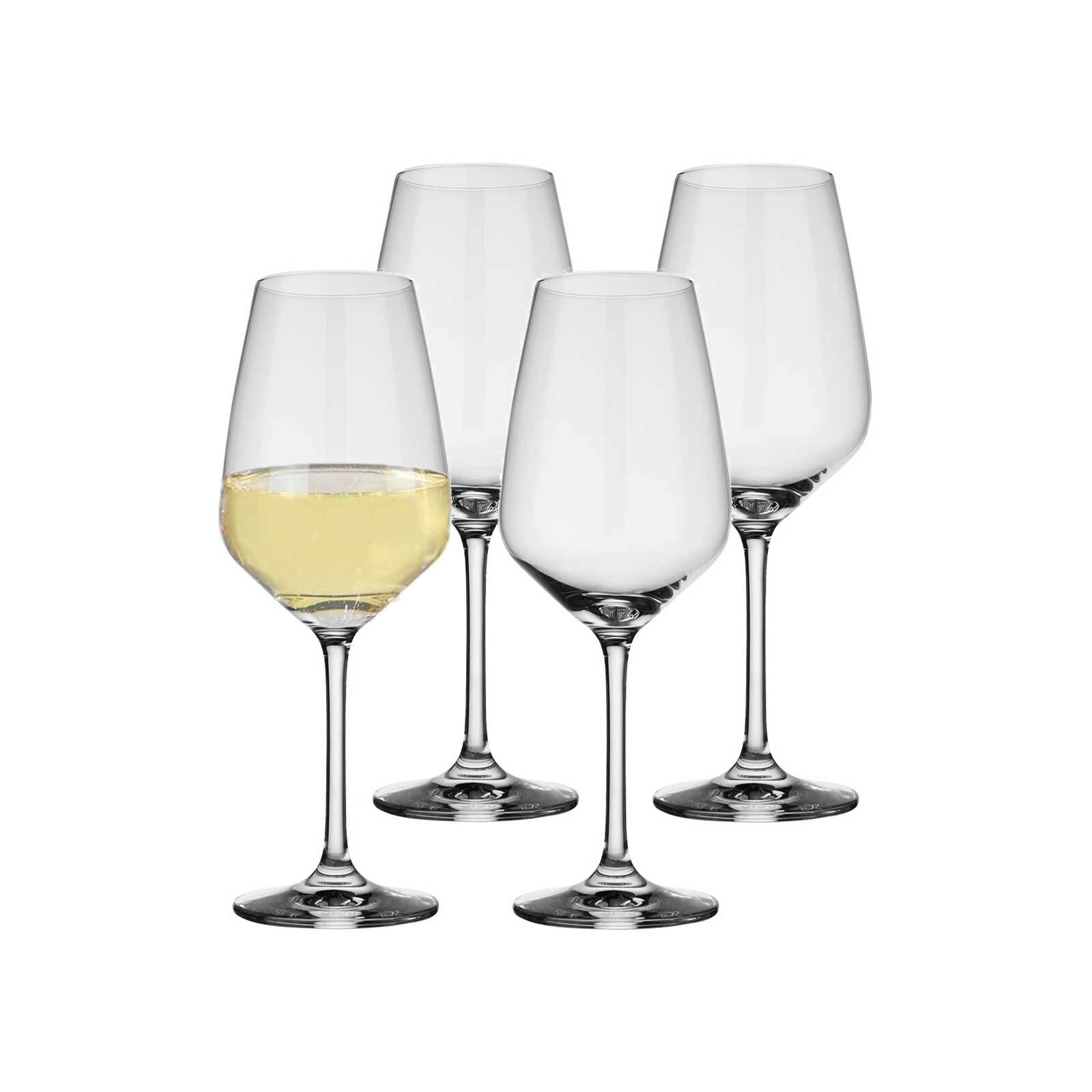 Villeroy & Boch Weißweinglas "Weißweingläser Voice Basic 280 ml 4er Set transparent"