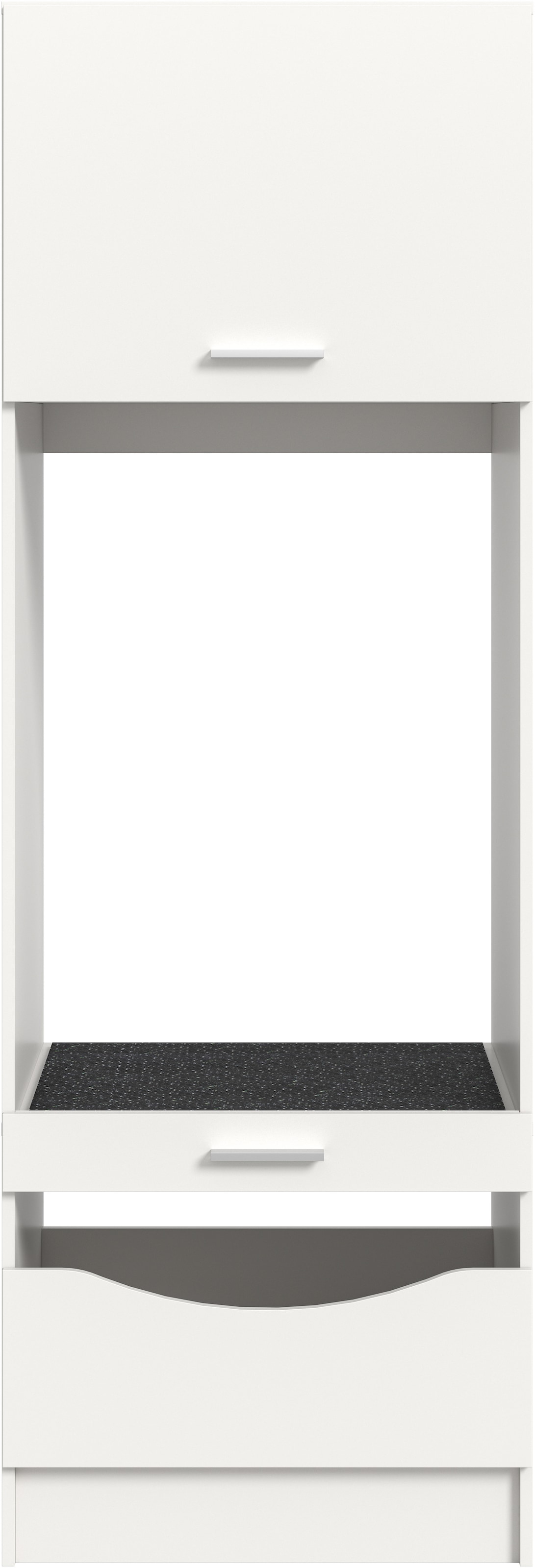 welltime Waschmaschinenumbauschrank »FALAS, TOPSELLER, Höhe 195 cm, 2 Klappen, 1 Auszug, viel Stauraum« in verschiedenen Farben erhältlich, für Waschmaschine & Trockner, 