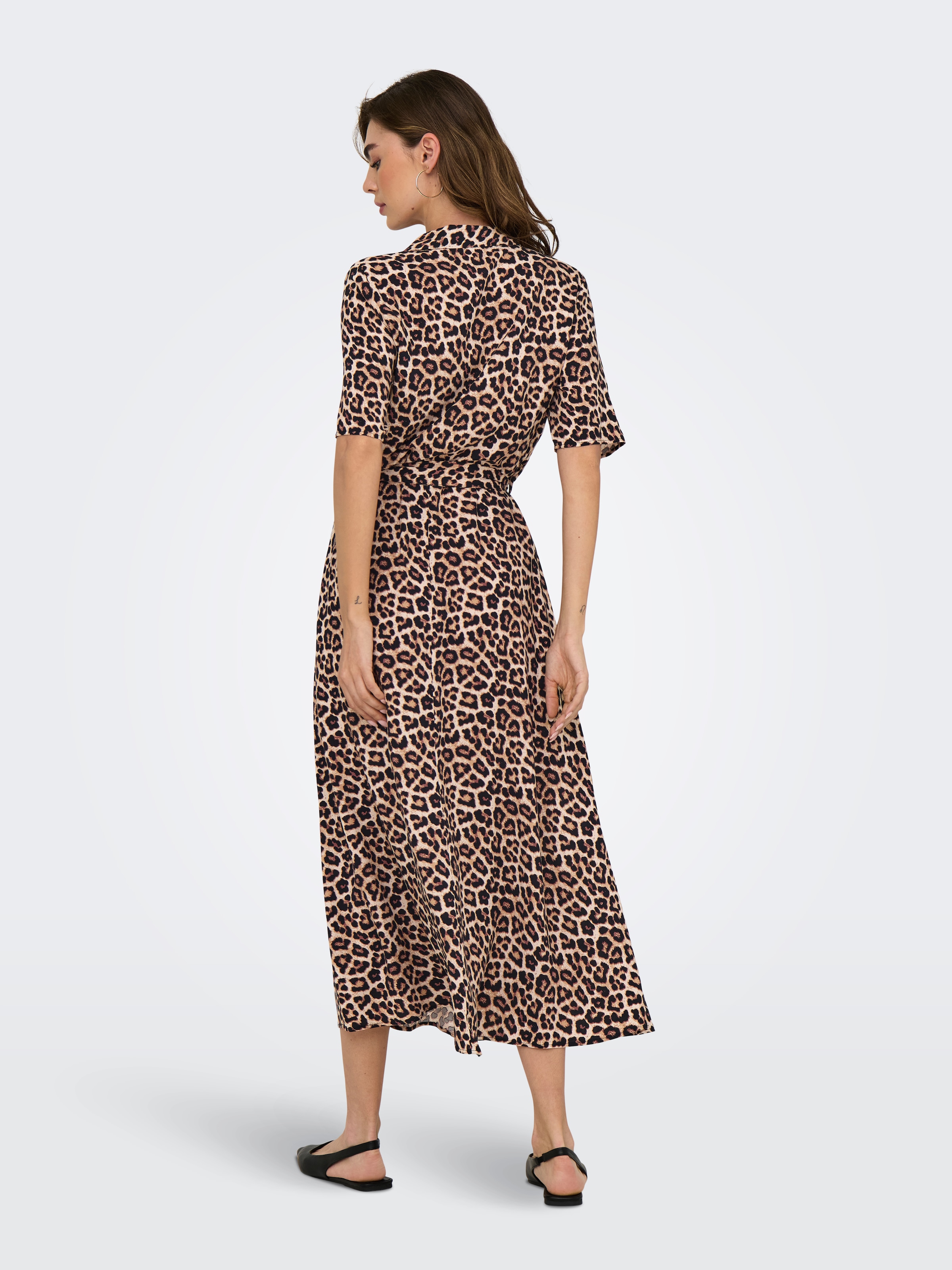 JDY Hemdblusenkleid »JDYSTARSEZEN LIFE 2/4 MIDIDRESS WVN NOOS«, Sommerkleid