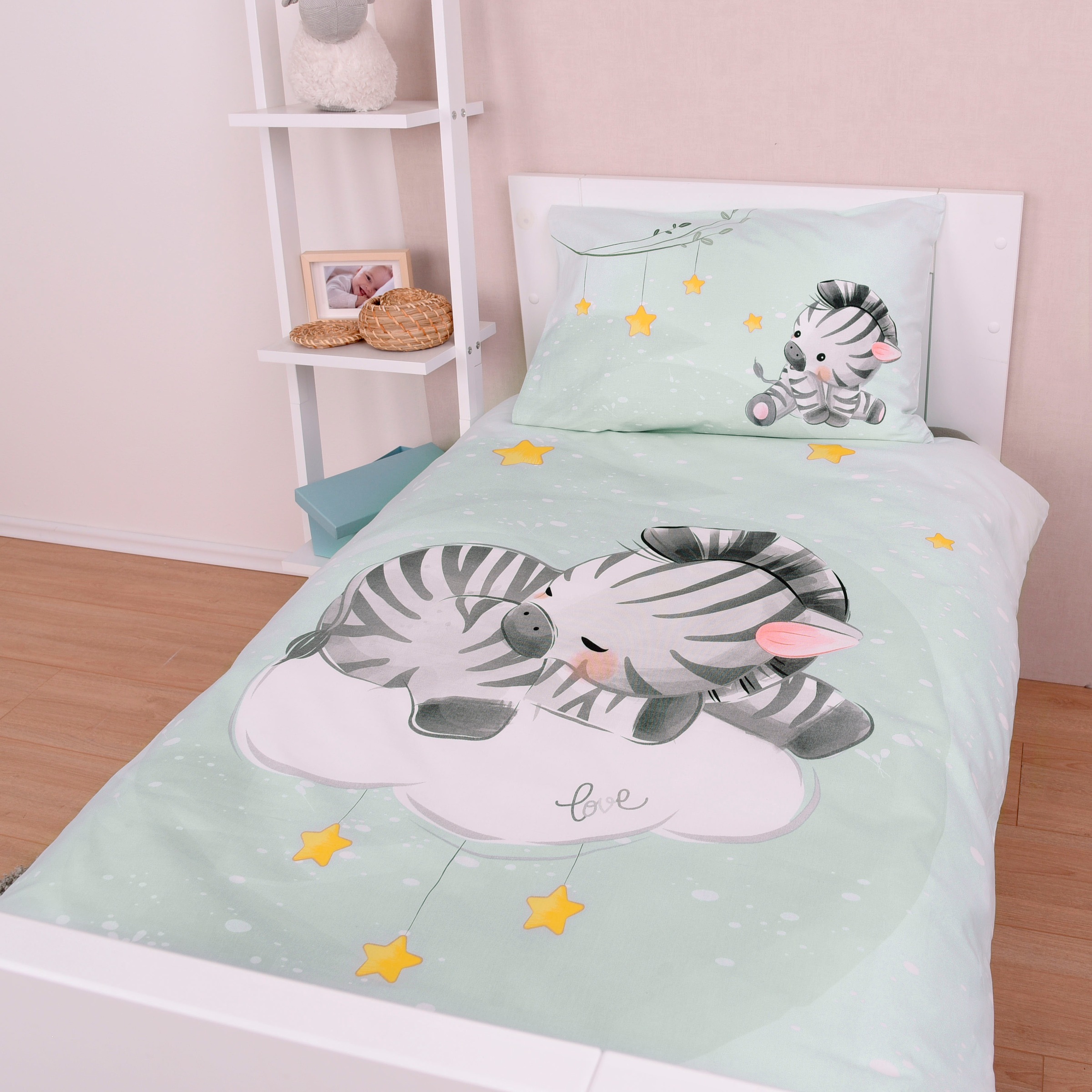 Baby Best Babybettwäsche »babybest Zebra«, mit liebevollem Motiv