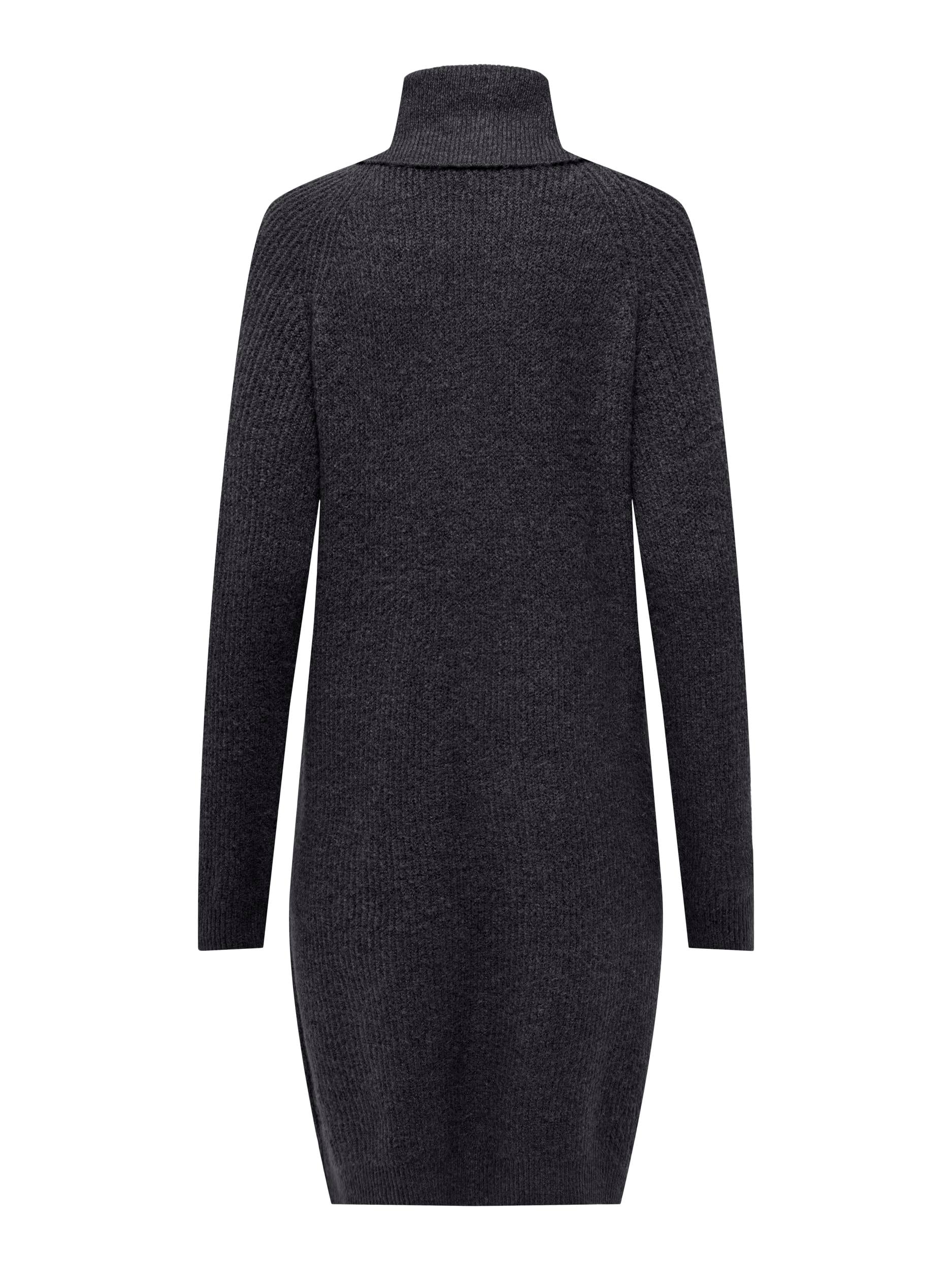 ONLY Strickkleid »ONLSILLY LS ROLLNECK DRESS BF KNT«, mit Rollkragen