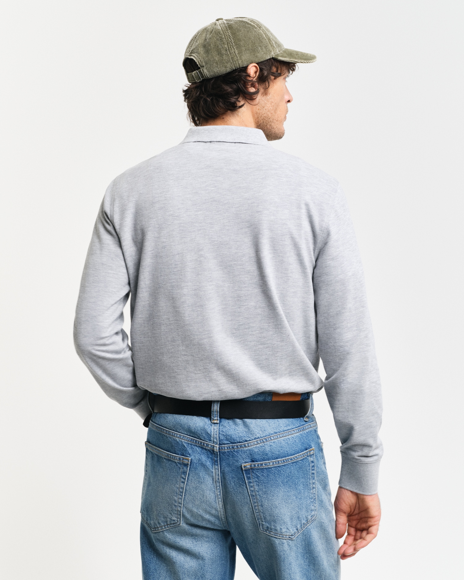 Gant Poloshirt »REG SHIELD LS PIQUE RUGGER«, mit Logotickerei auf der Brust