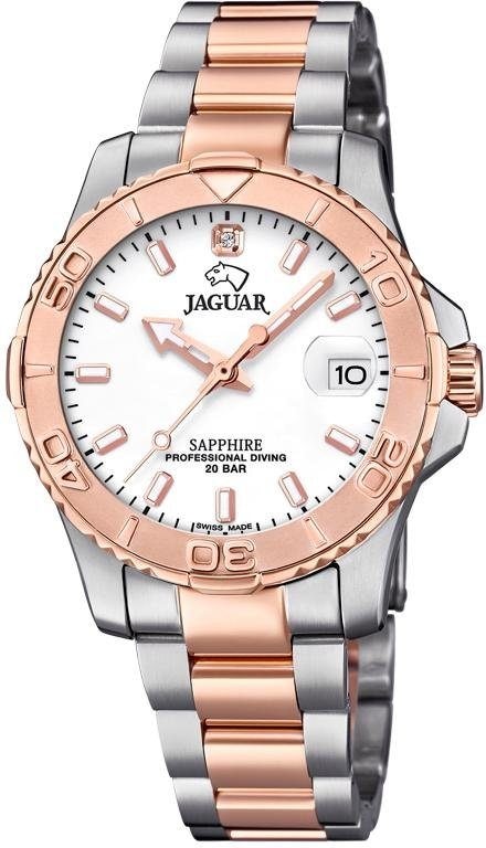 »Executive ♕ Uhr bei Diver, J871/1« Schweizer Jaguar
