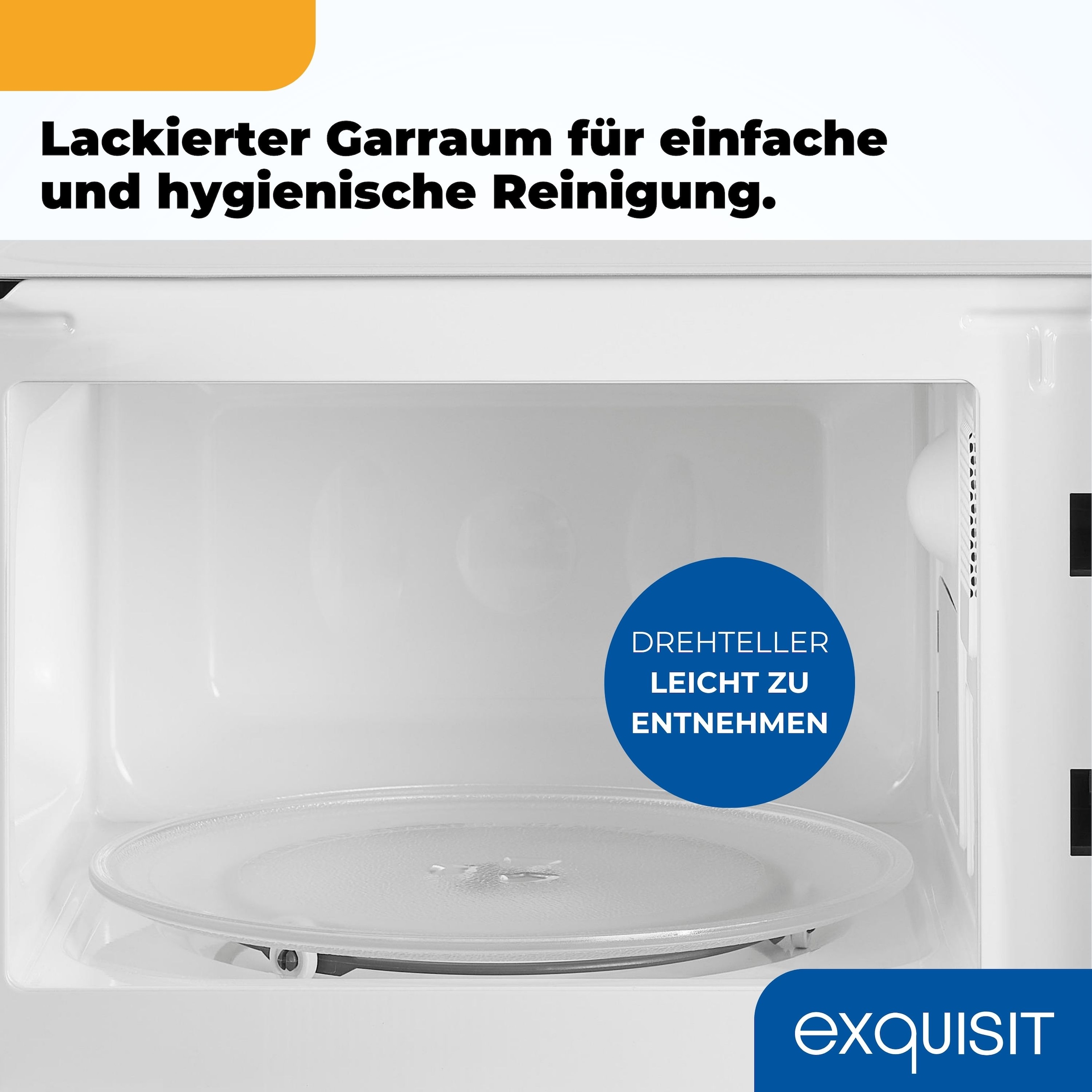 exquisit Mikrowelle »MW 900-030«, Mikrowelle, 700 W, silber