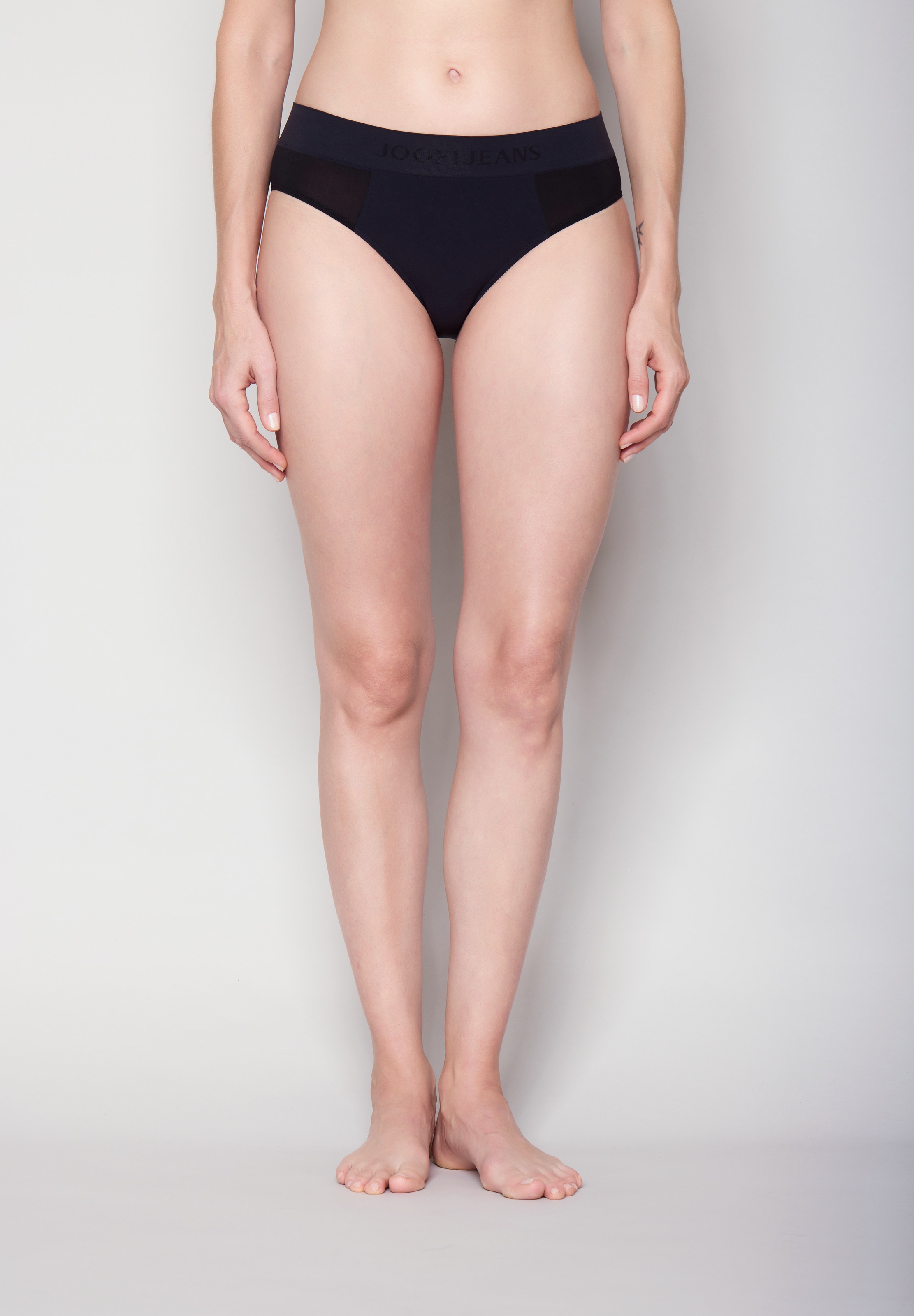 JOOP! Jeans Slip »Seam Free« 2er Pack,  mit Mesh-Einsatz und breitem Logobund