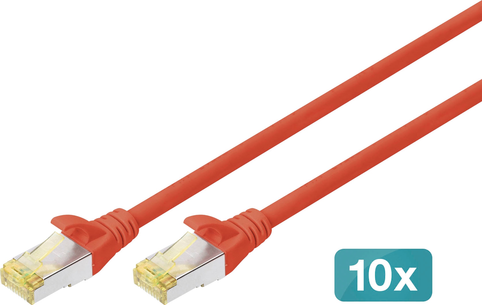 LAN-Kabel »Twisted Pair Patchkabel - Kategorie 6A Klasse EA - S/FTP«, RJ-45...