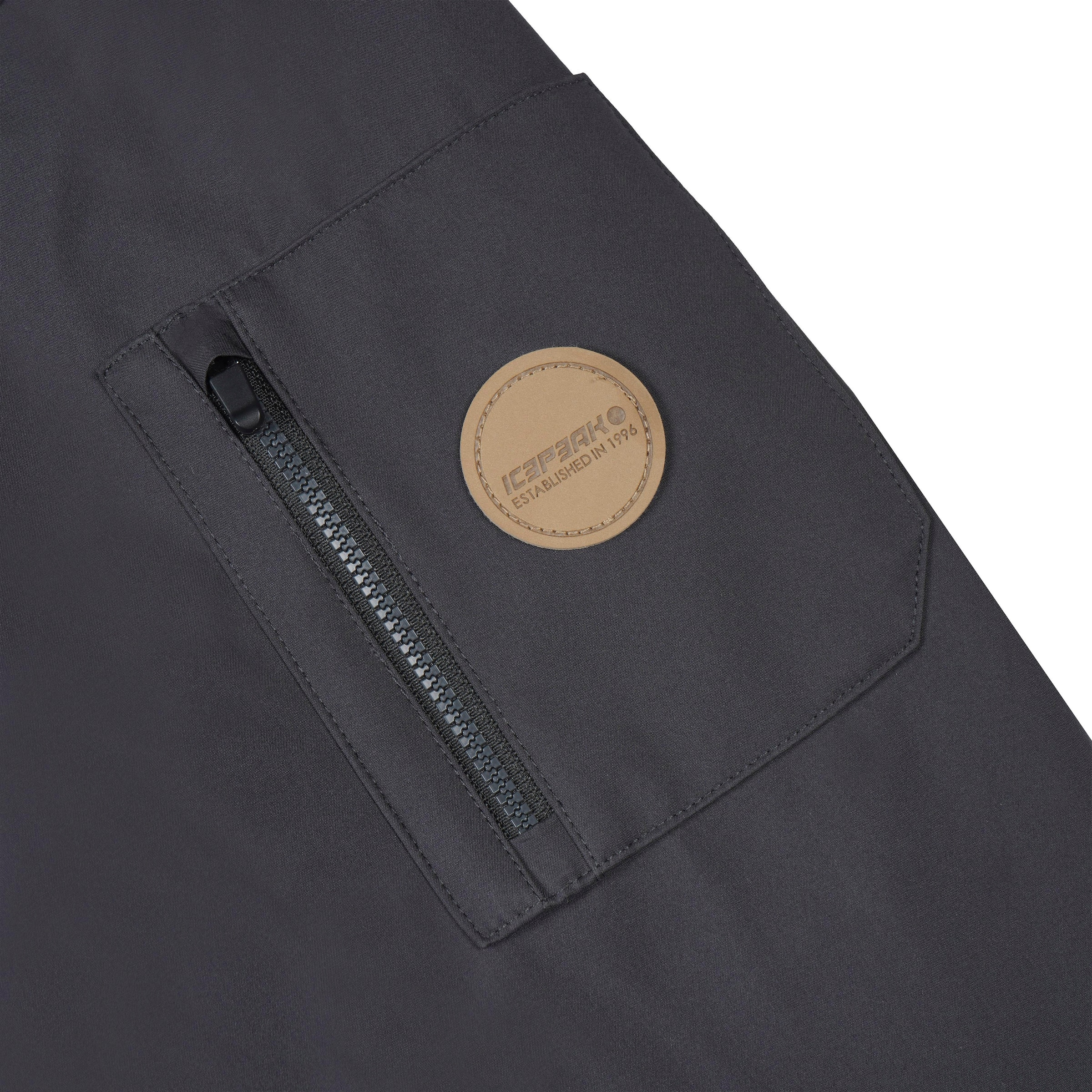 Icepeak Softshelljacke »MANGHAM« wasserabweisendes Obermaterial, atmungsaktiv, Wassersäule 10000