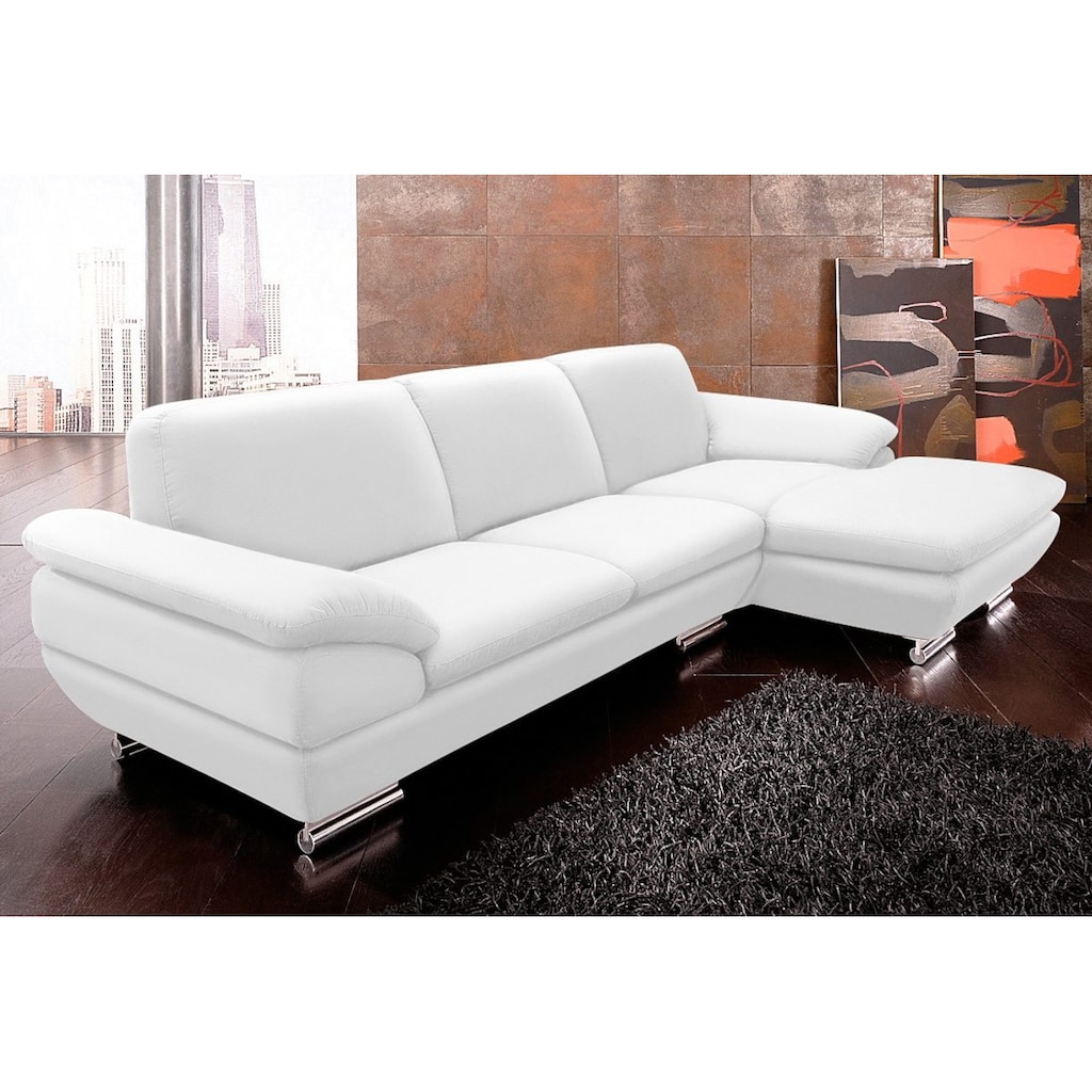 CALIA ITALIA Ecksofa »Glamour, L-Form«