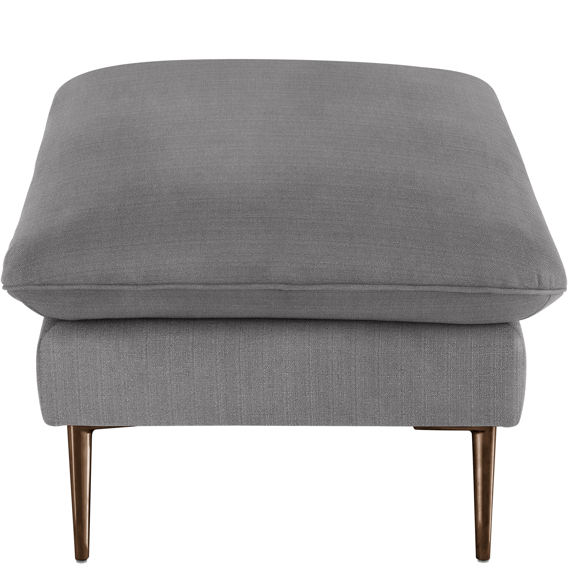 W.SCHILLIG Hocker »enjoy&MORE«, Füße bronze pulverbeschichtet, Breite 106 cm