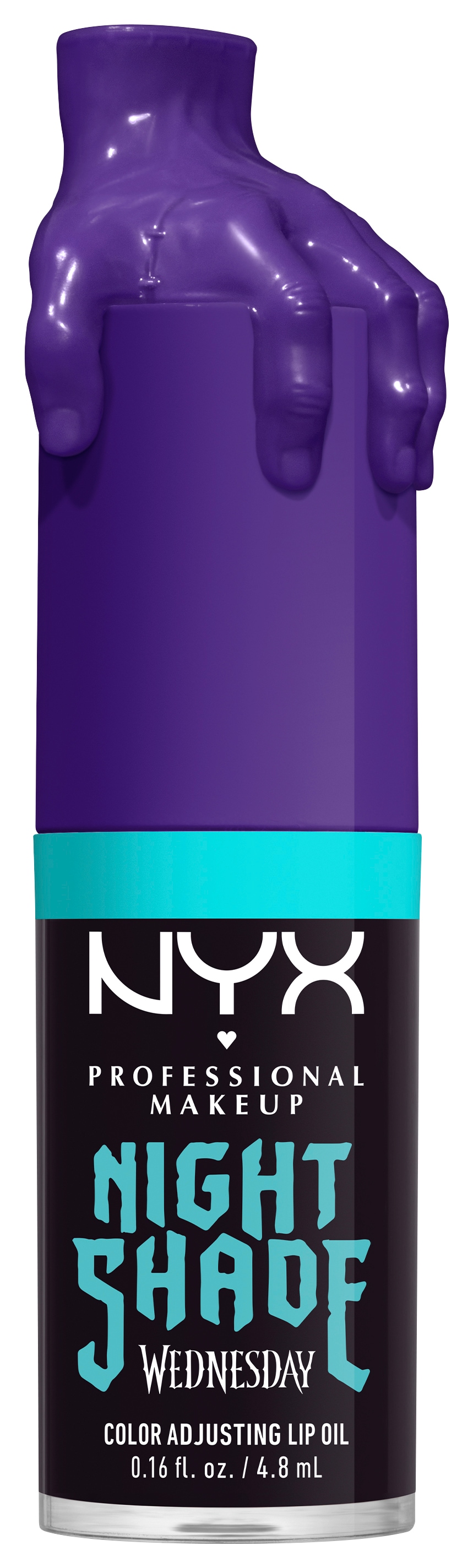 NYX PROFESSIONAL MAKEUP Lipgloss »WEDNESDAY MYSTERY LIP OIL« besonders glänzendes Finish, schimmernde Textur