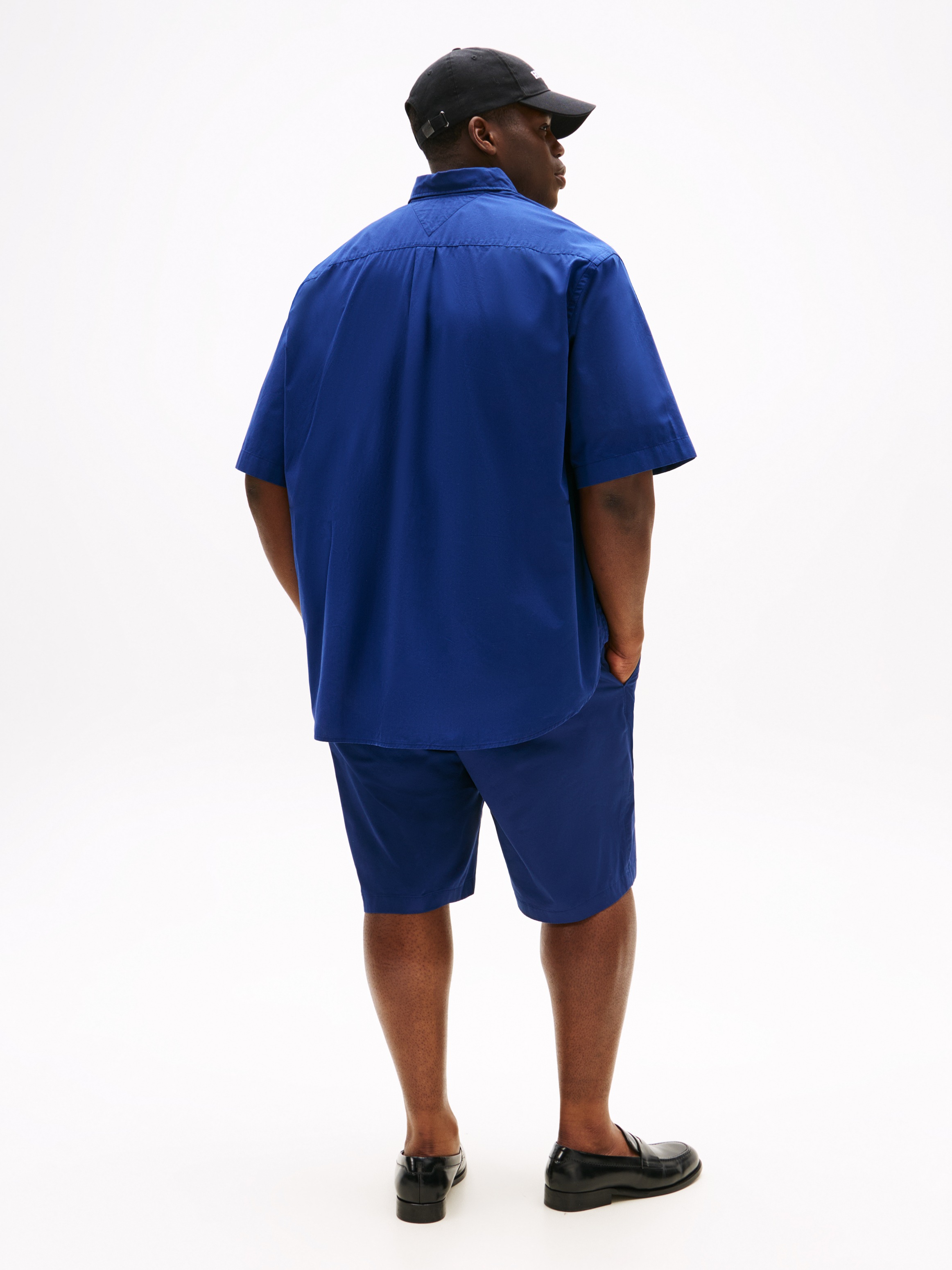Tommy Hilfiger Big & Tall Kurzarmhemd »BT-FLEX POPLIN SOLID S/S SHIRT-B«, Große Größen