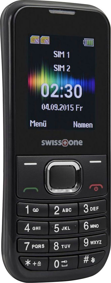 Swisstone Handy »SC 230«, schwarz, 4,5 cm/1,8 Zoll