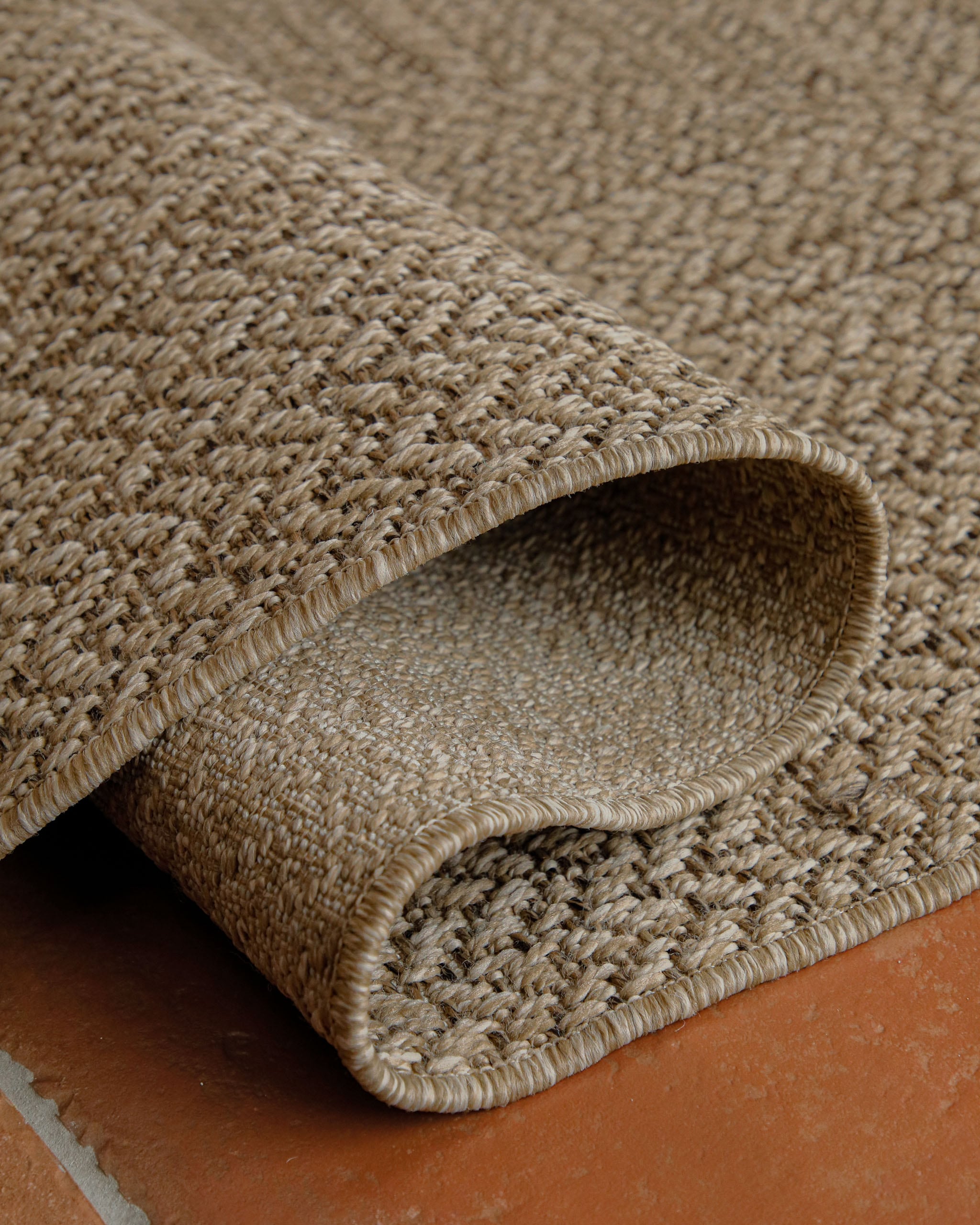 Wecon home Läufer »Layo« rechteckig 6 mm Höhe Flachgewebe, wetterfest, geometrisches Design, In- & Outdoor Teppich