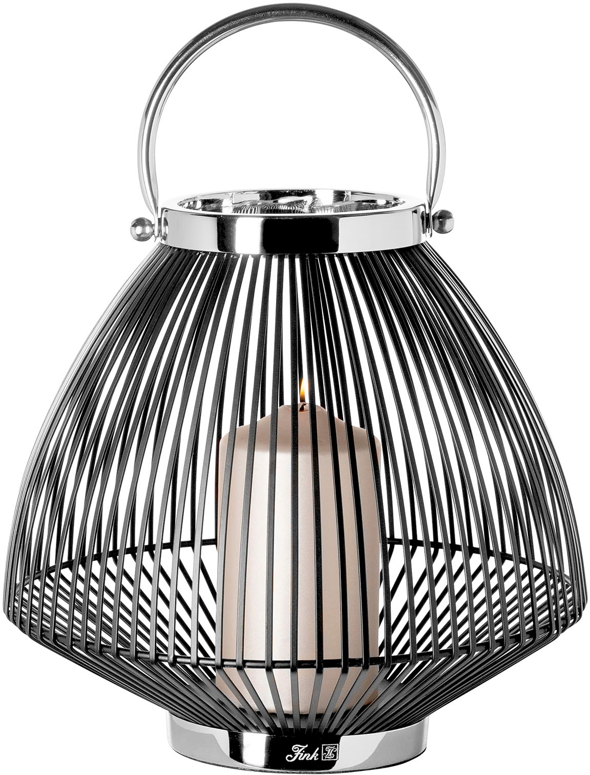 Fink Kerzenlaterne »FLIX« Kerzenhalter aus Eisen, Höhe ca. 27 cm