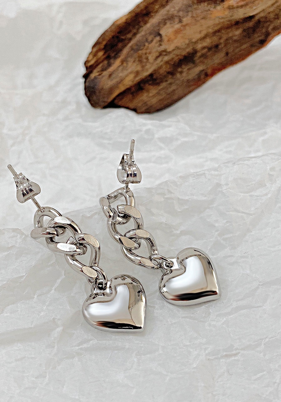 Firetti Paar Ohrstecker »Schmuck Geschenk Ohrschmuck Herz«