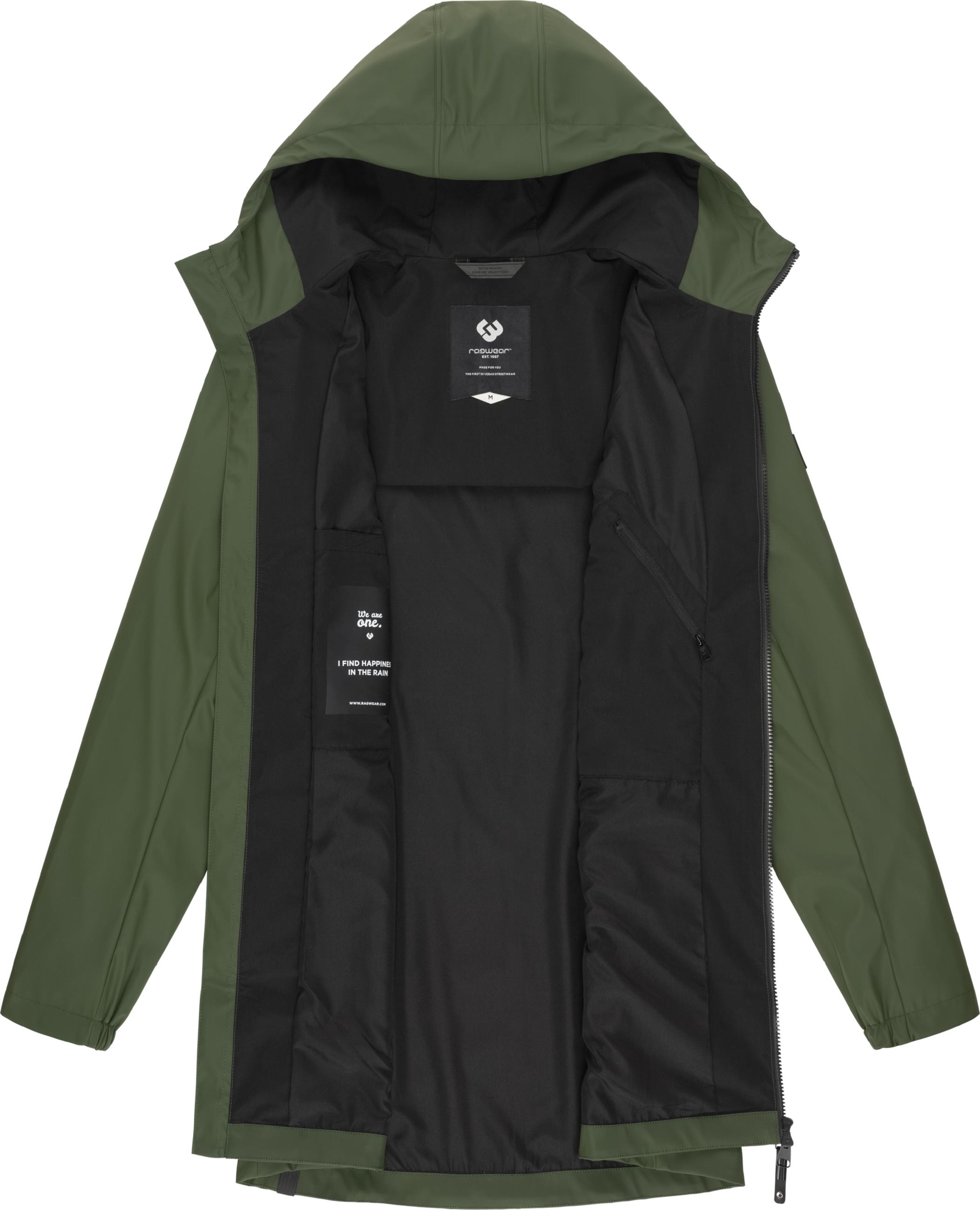 Ragwear Regenjacke »Regenmantel Sanwoy«