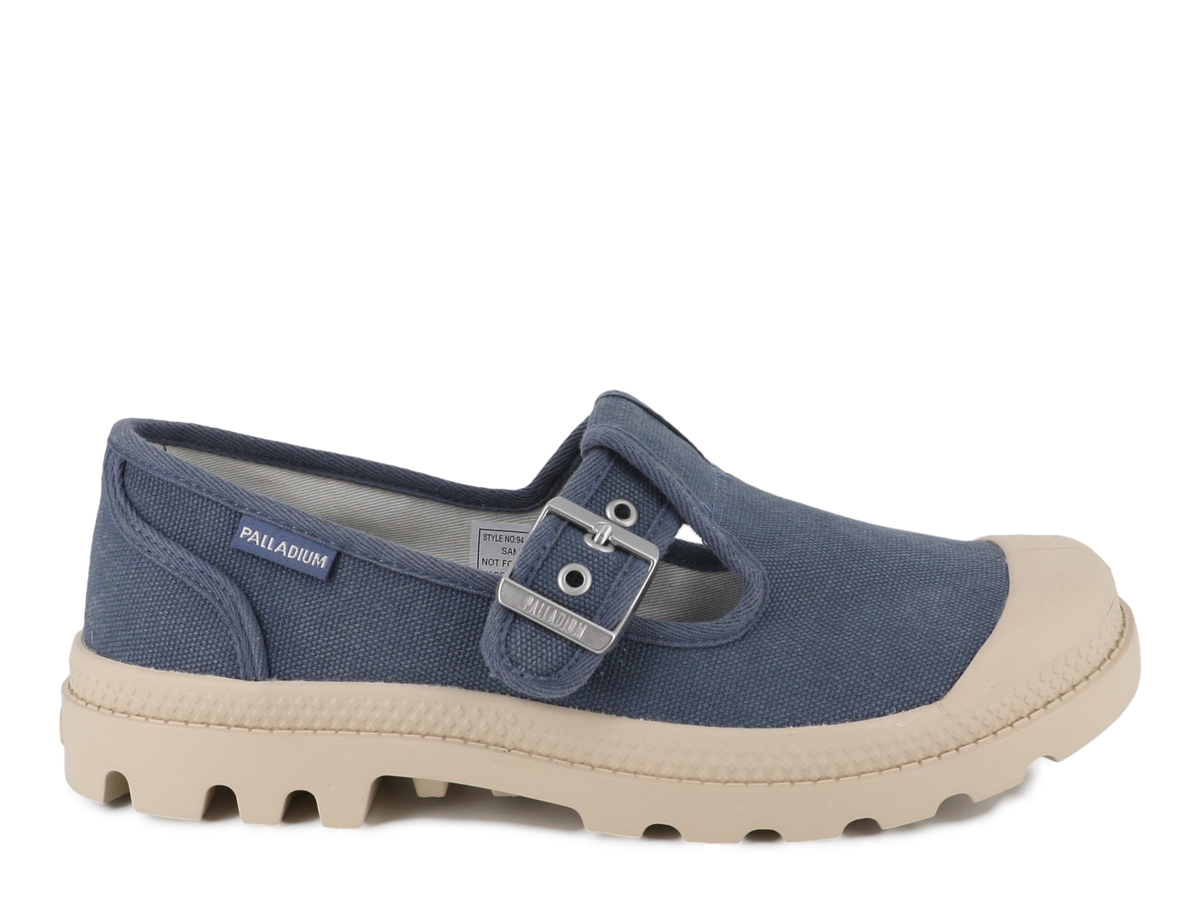 Palladium Sneaker »PAMPA M-JANE WASHED«  aus Textil, mit Gummilaufsohle, mit Riemenverschluss