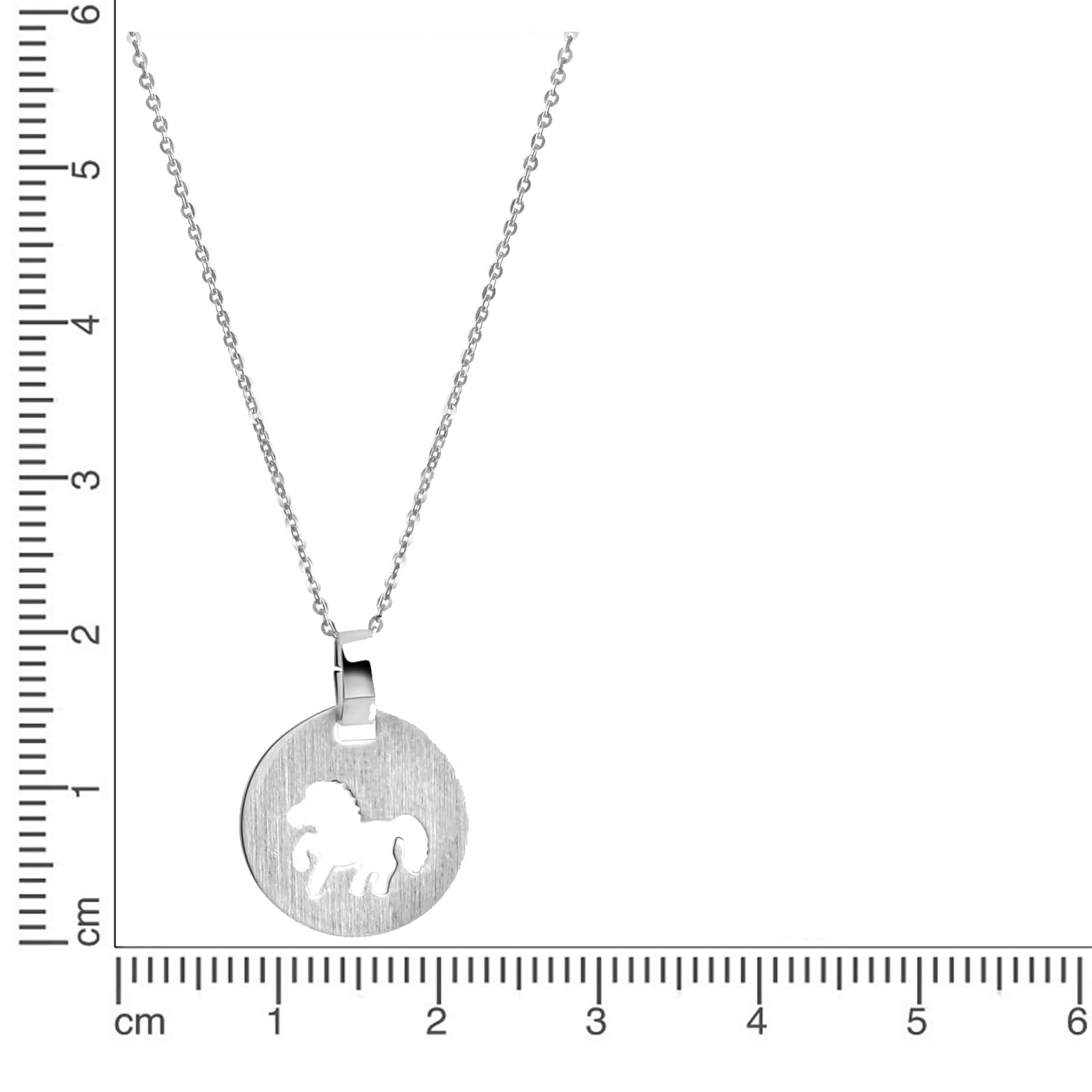 Firetti Kette mit Anhänger »Schmuck Geschenk Silber 925 Halsschmuck Halskette Ankerkette Pferd«