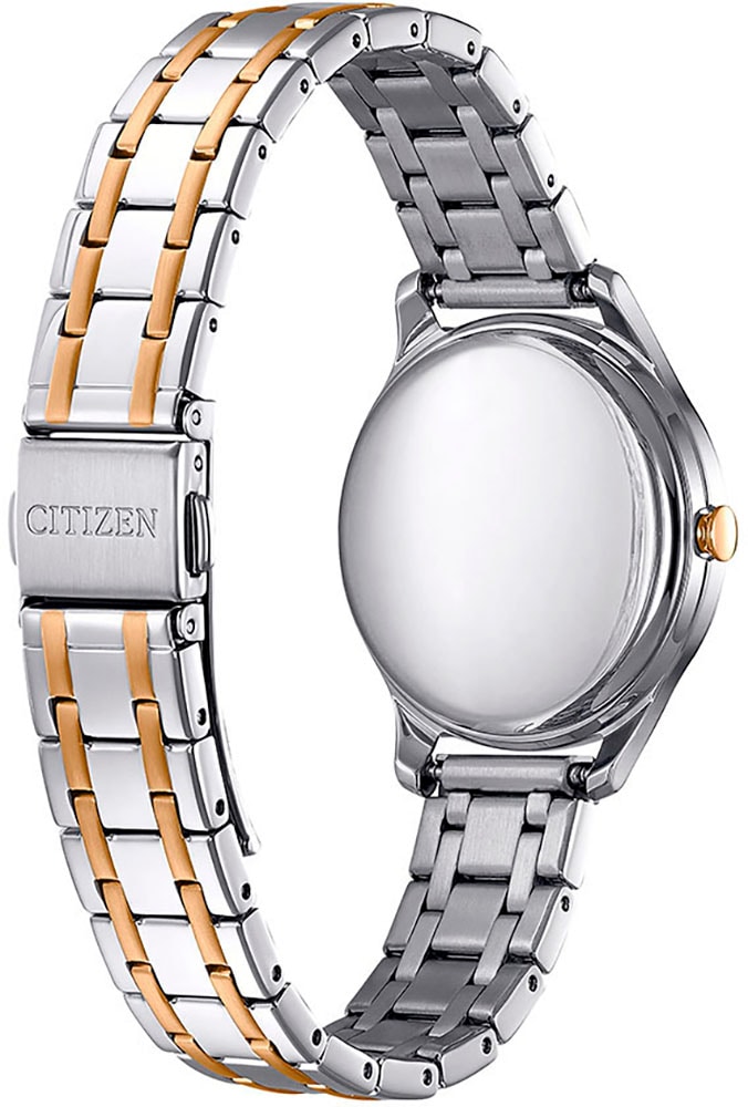 Citizen Solaruhr, Armbanduhr, Damenuhr, analog, Edelstahlarmband