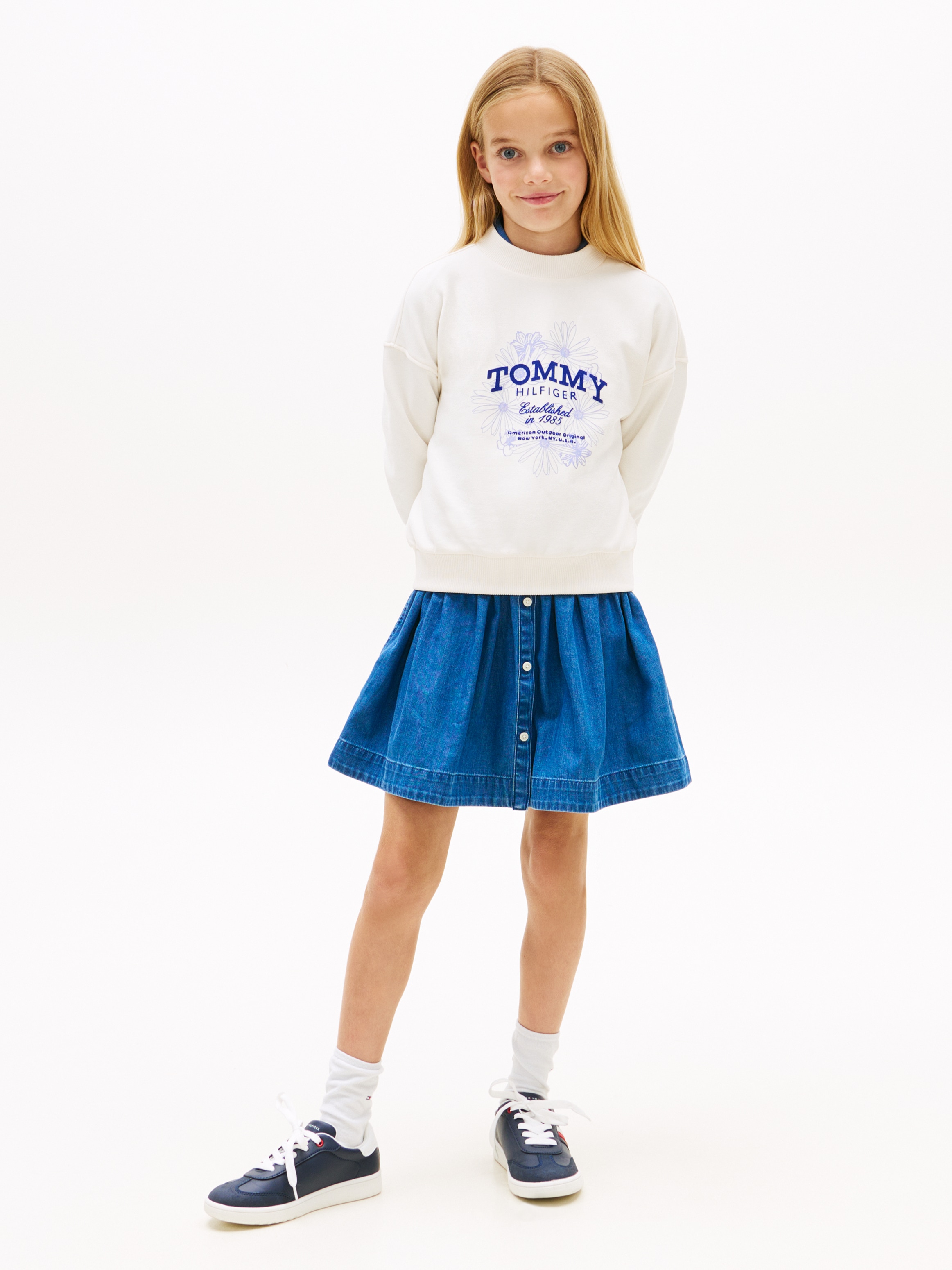 Tommy Hilfiger Sweatshirt , Regular fit, Kinder bis 16 Jahre
