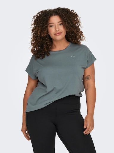 ONLY Play Funktionsshirt SS bei TEE NOOS« TRAIN CURVY ♕ LOOSE »ONPAUBREE