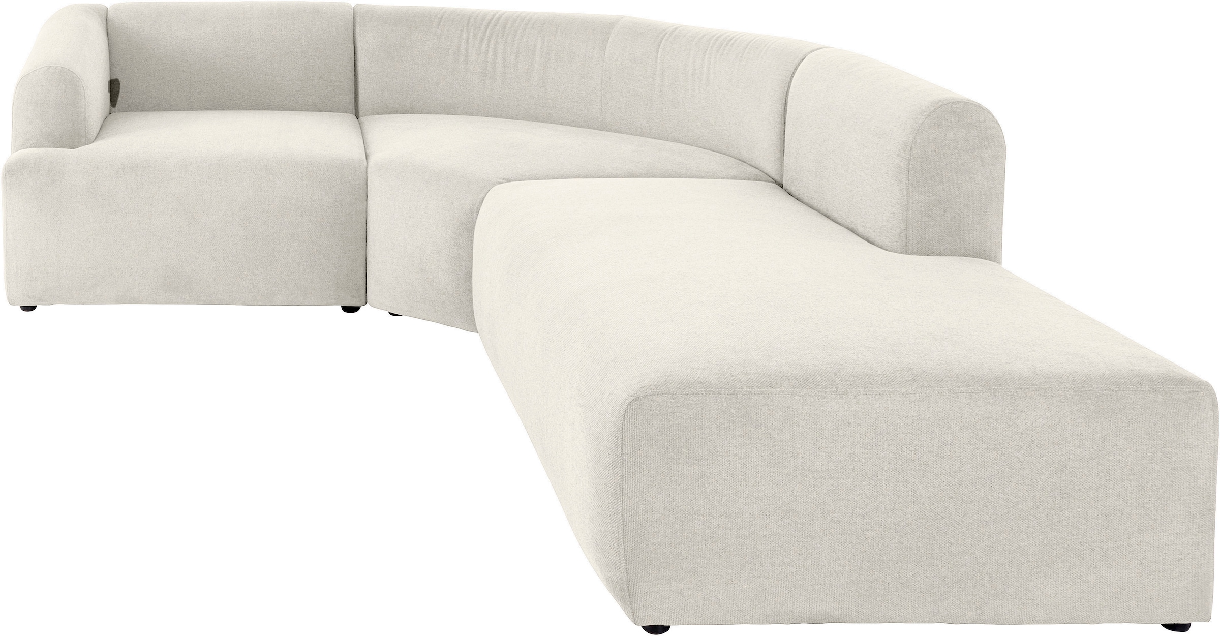 LeGer Home by Lena Gercke Ecksofa »LYZA L-Form links/rechts, Modularsofa, Maße B/T/H: 211/267/74 cm«, als Modul oder separat verwendbar, für individuelle Zusammenstellung