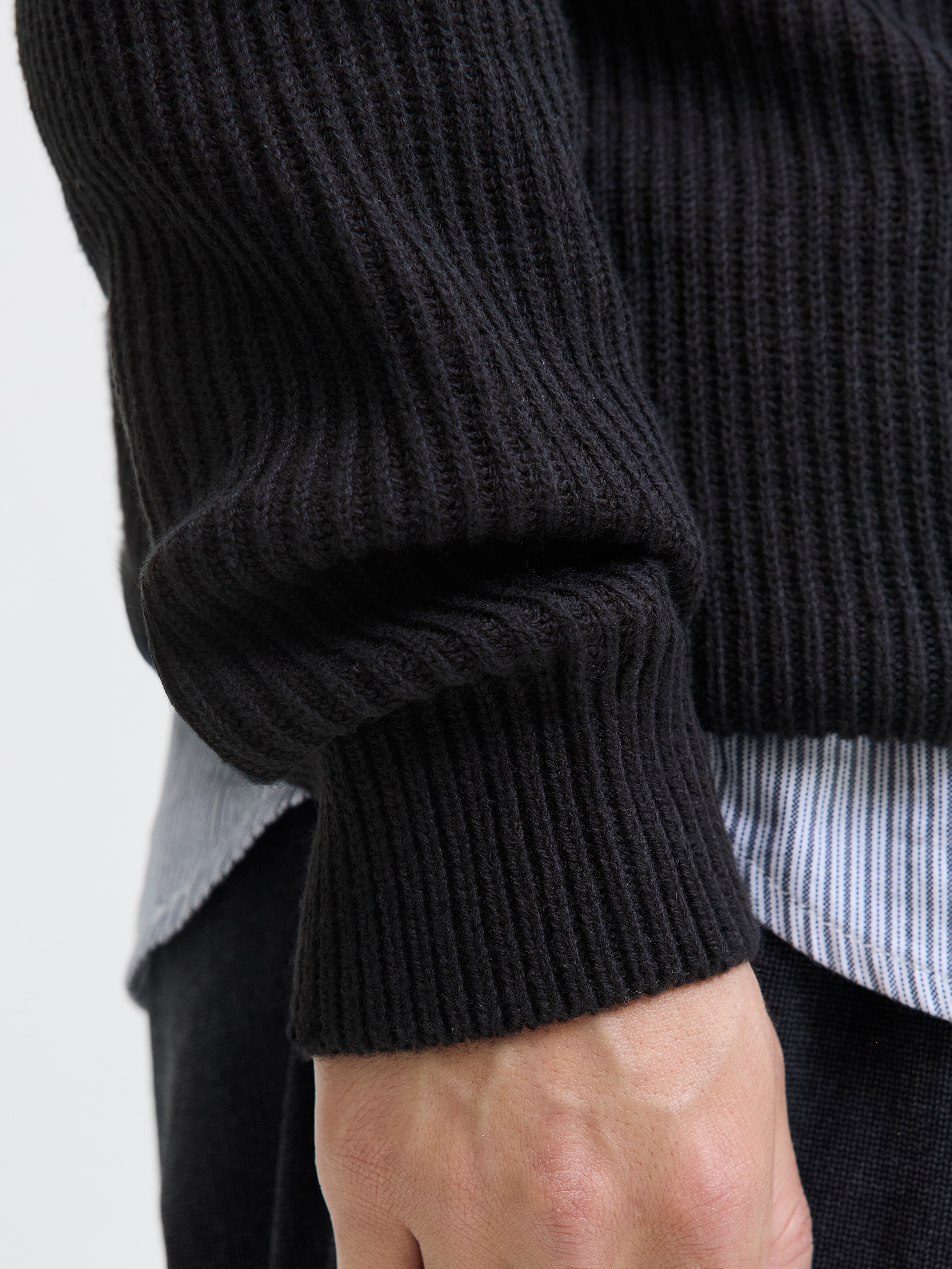Jack & Jones PlusSize Troyer »JJPANNEL KNIT HALF ZIP AW25 PLS«