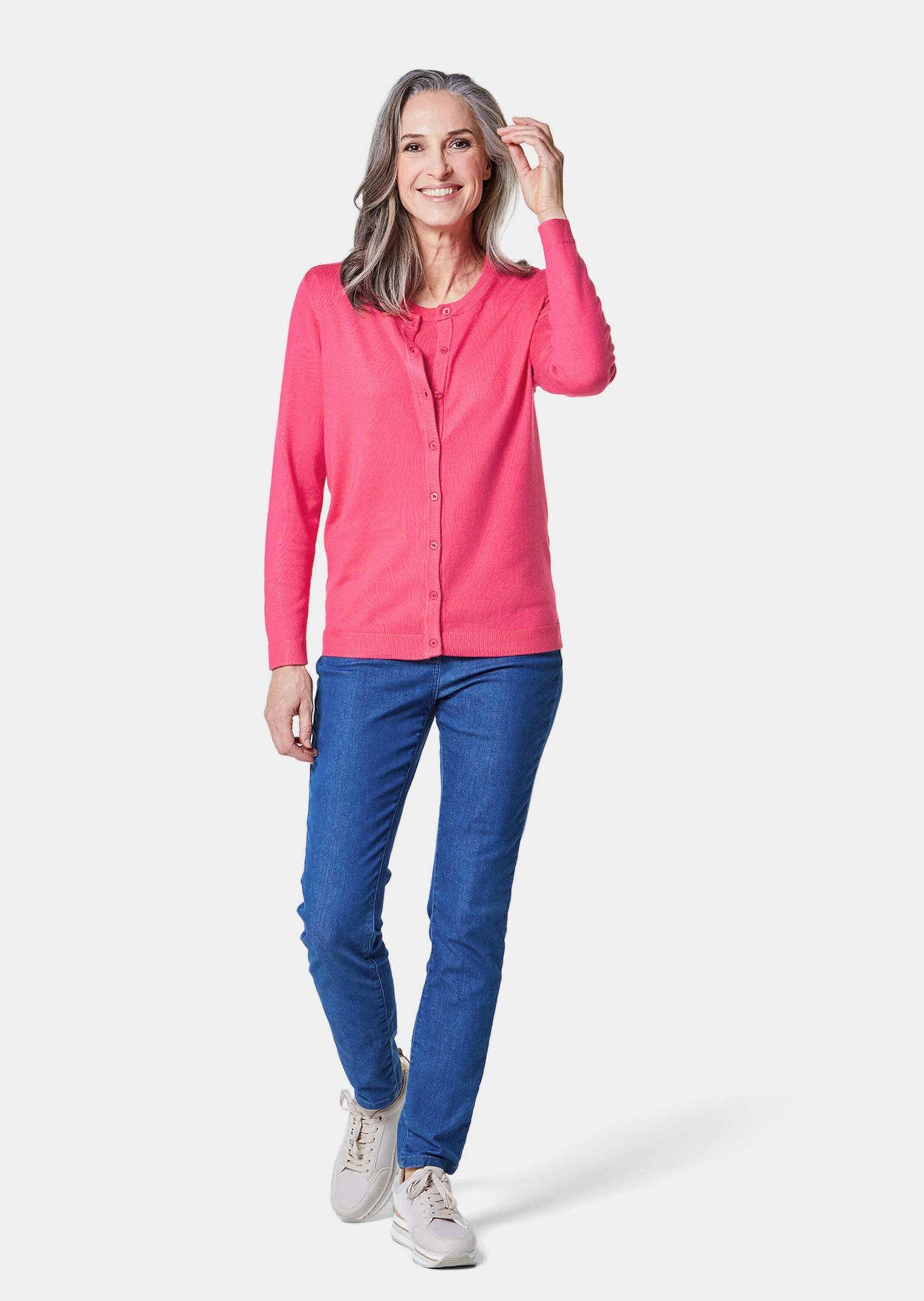 GOLDNER Strickpullover »Kurzgröße Strickset« keine/nicht relevant