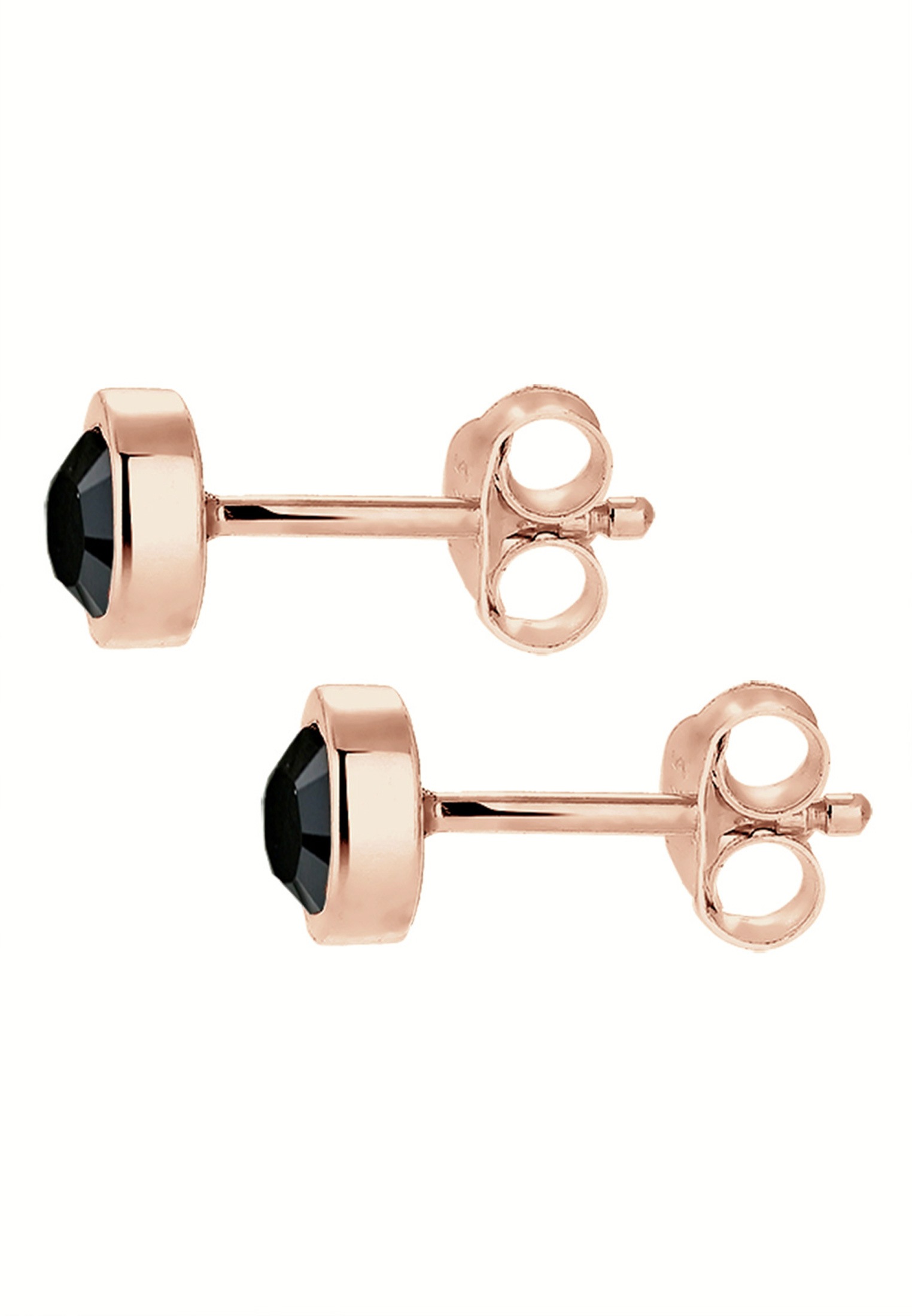 Elli Paar Ohrstecker »Ohrringe Basic Black Kristalle 925 Silber«