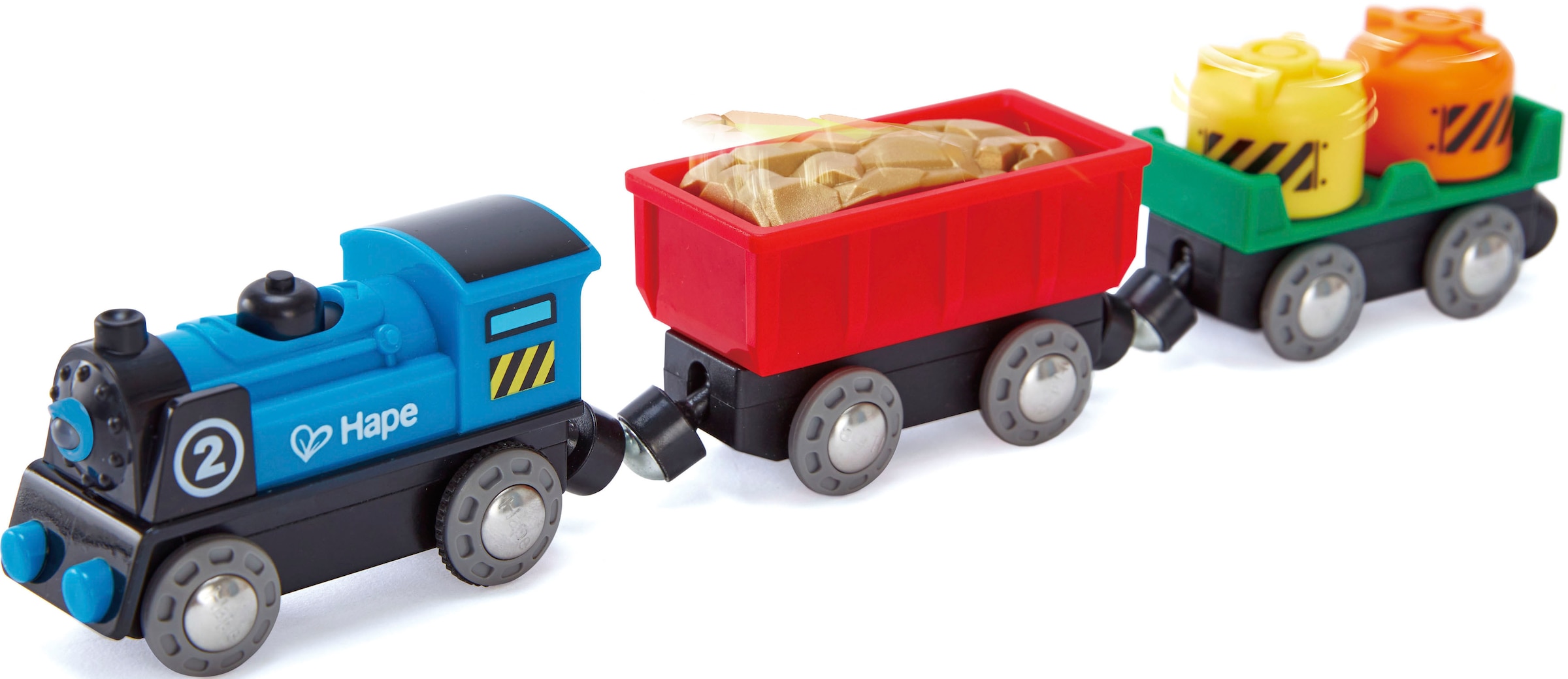 Spielzeug-Eisenbahn »Güterzug mit Batterieantrieb«