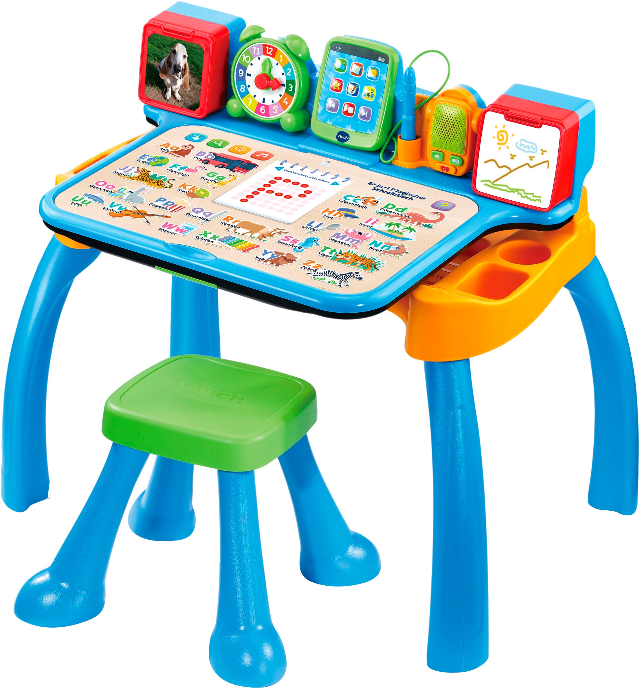 Vtech® Spieltisch »6-in-1 Magischer Schreibtisch«, mit Licht und Sound