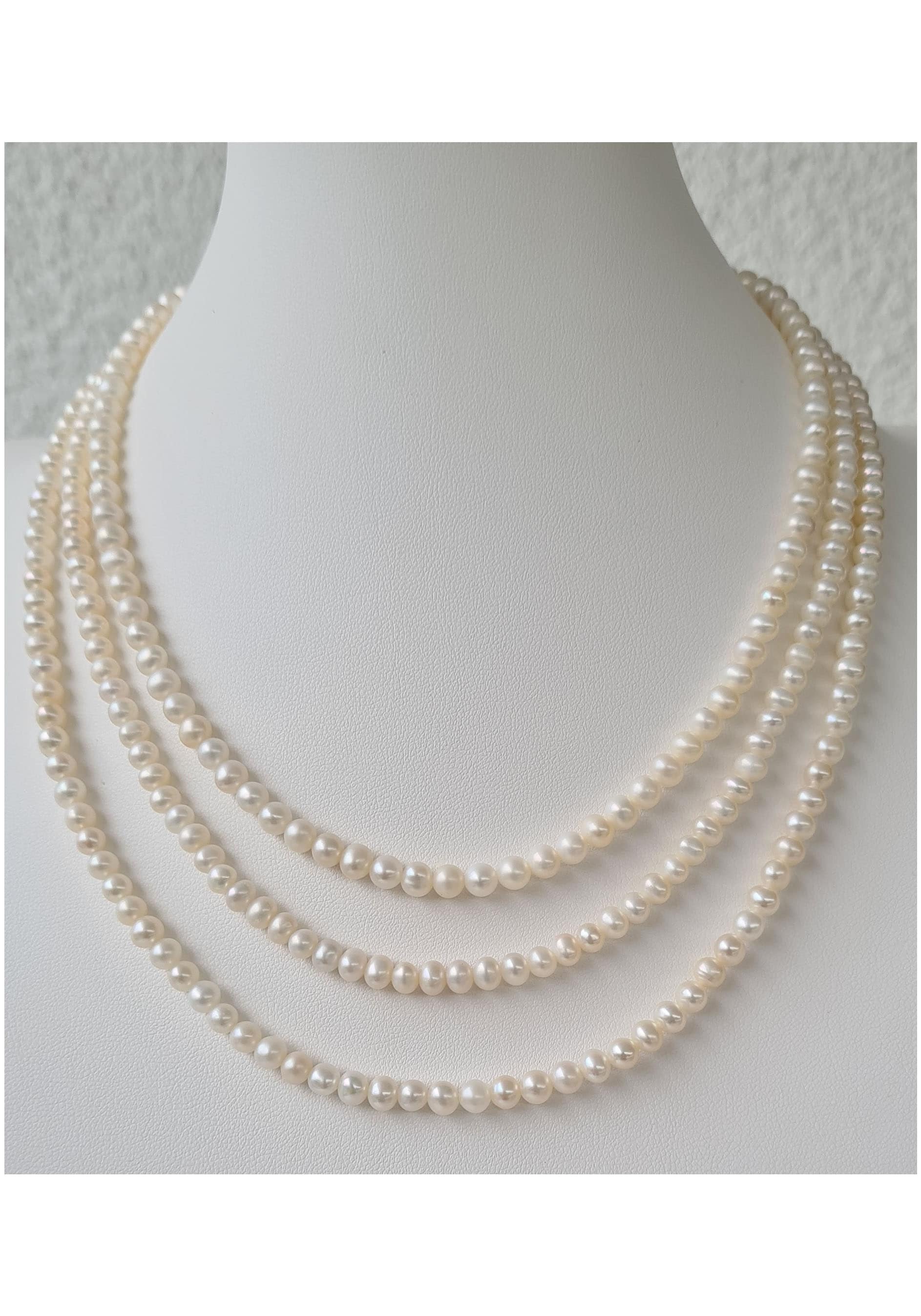 Firetti Perlenkette »rhodiniert, massiv, rund, stilvolles Design«, mit  Süßwasserzuchtperlen, Made in Germany bequem bestellen