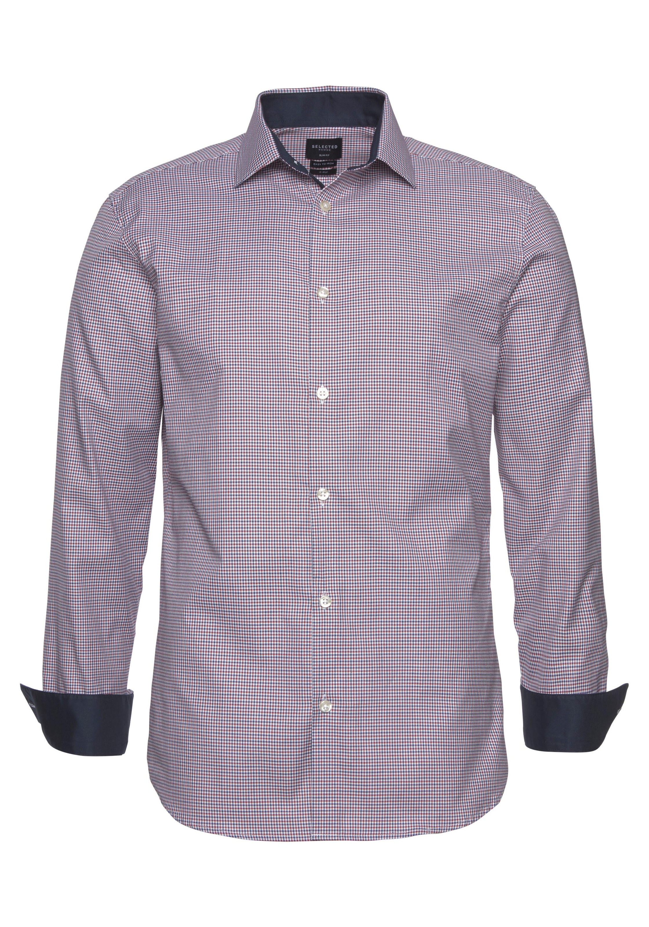 SELECTED HOMME Langarmhemd »SLHSLIMNEW-MARK SHIRT LS NOOS«